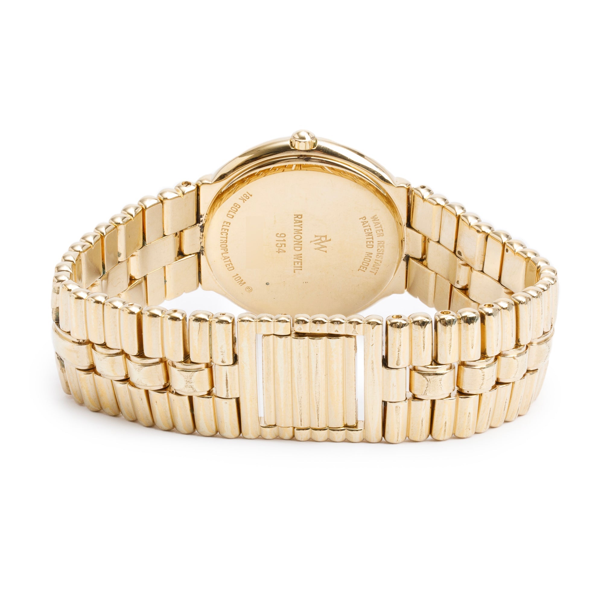 Raymond Weil 18k Gold Electroplated Stainless Steel 33 MM Classic