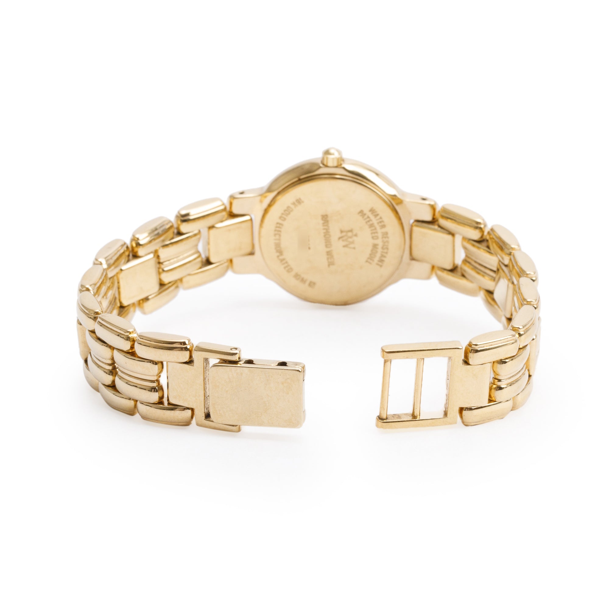 Raymond Weil 18k Gold Plated Stainless Steel 3746 Geneve 24 MM Watch