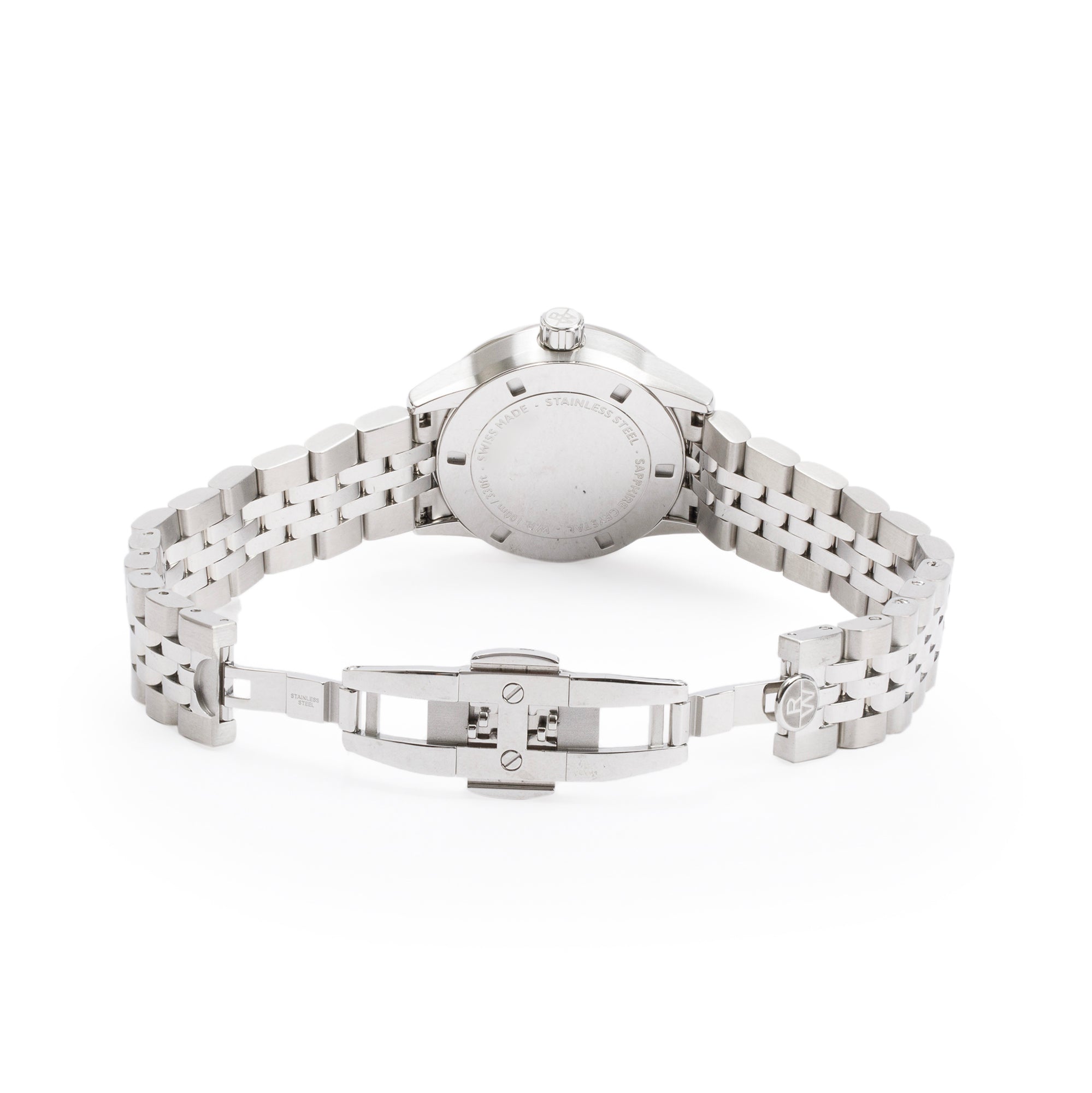 Raymond Weil Stainless Steel Diamond Dial Freelancer 29 MM Watch w/ Box & Papers