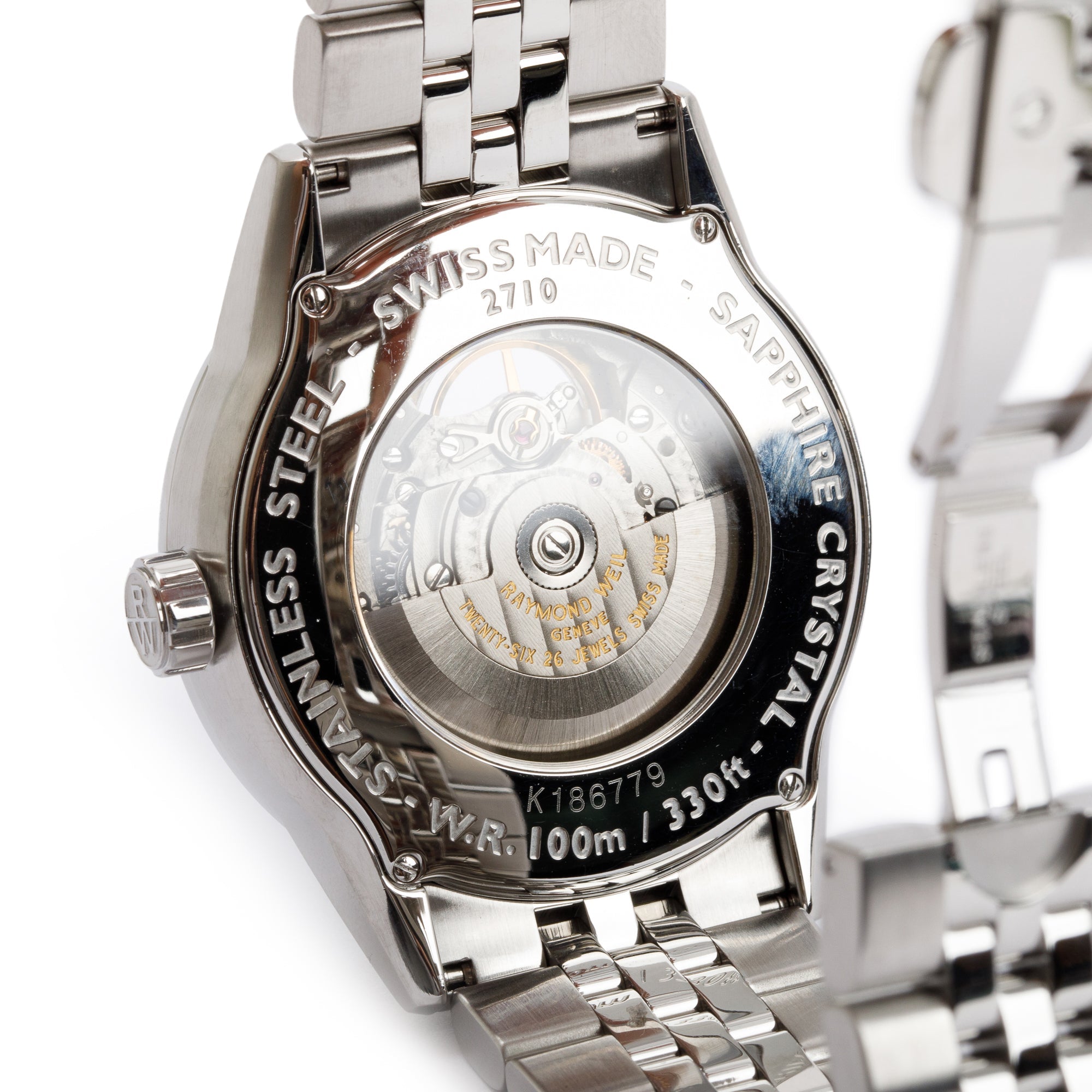 Raymond Weil Stainless Steel Freelancer 42 MM Automatic Watch