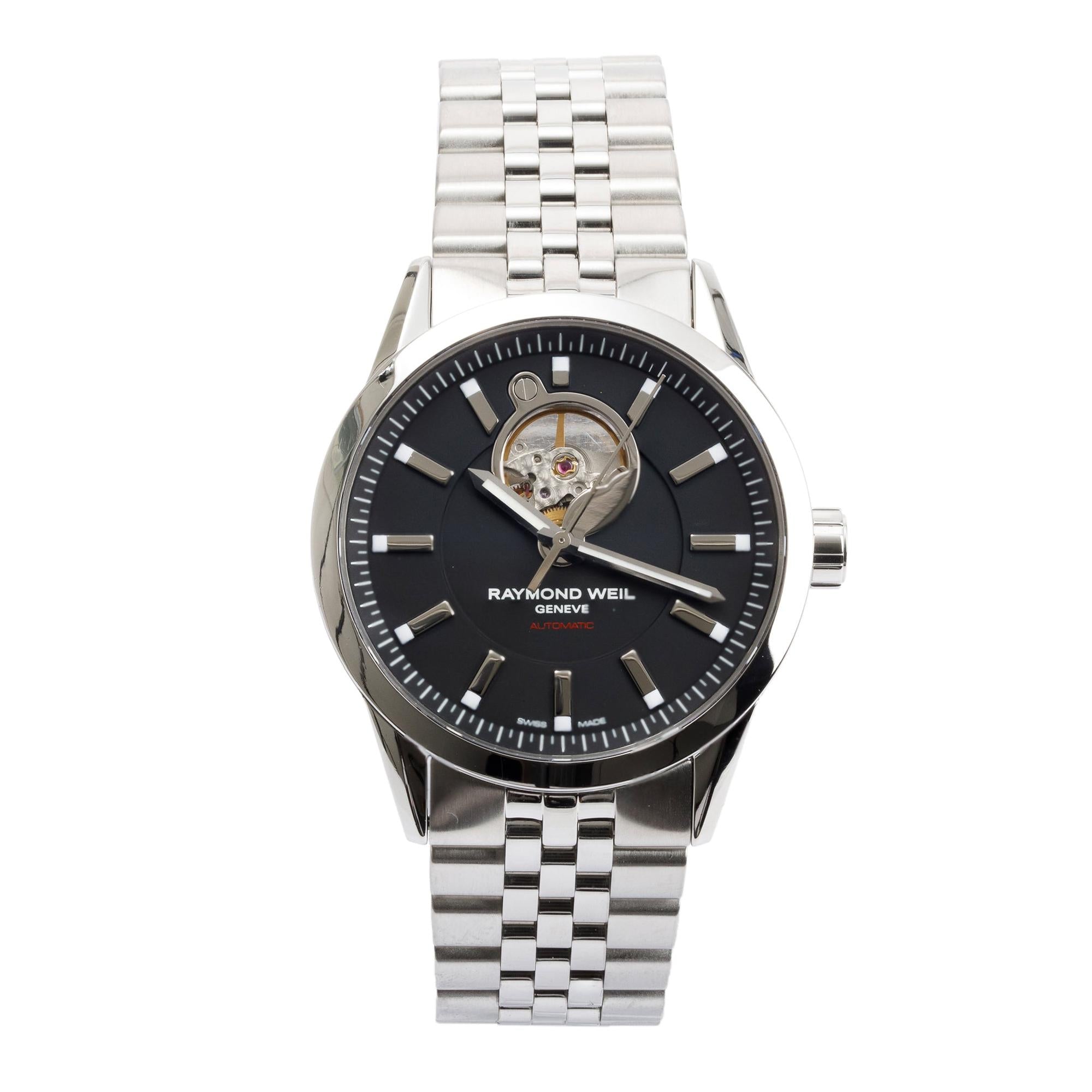 Raymond Weil Stainless Steel Freelancer 42 MM Automatic Watch