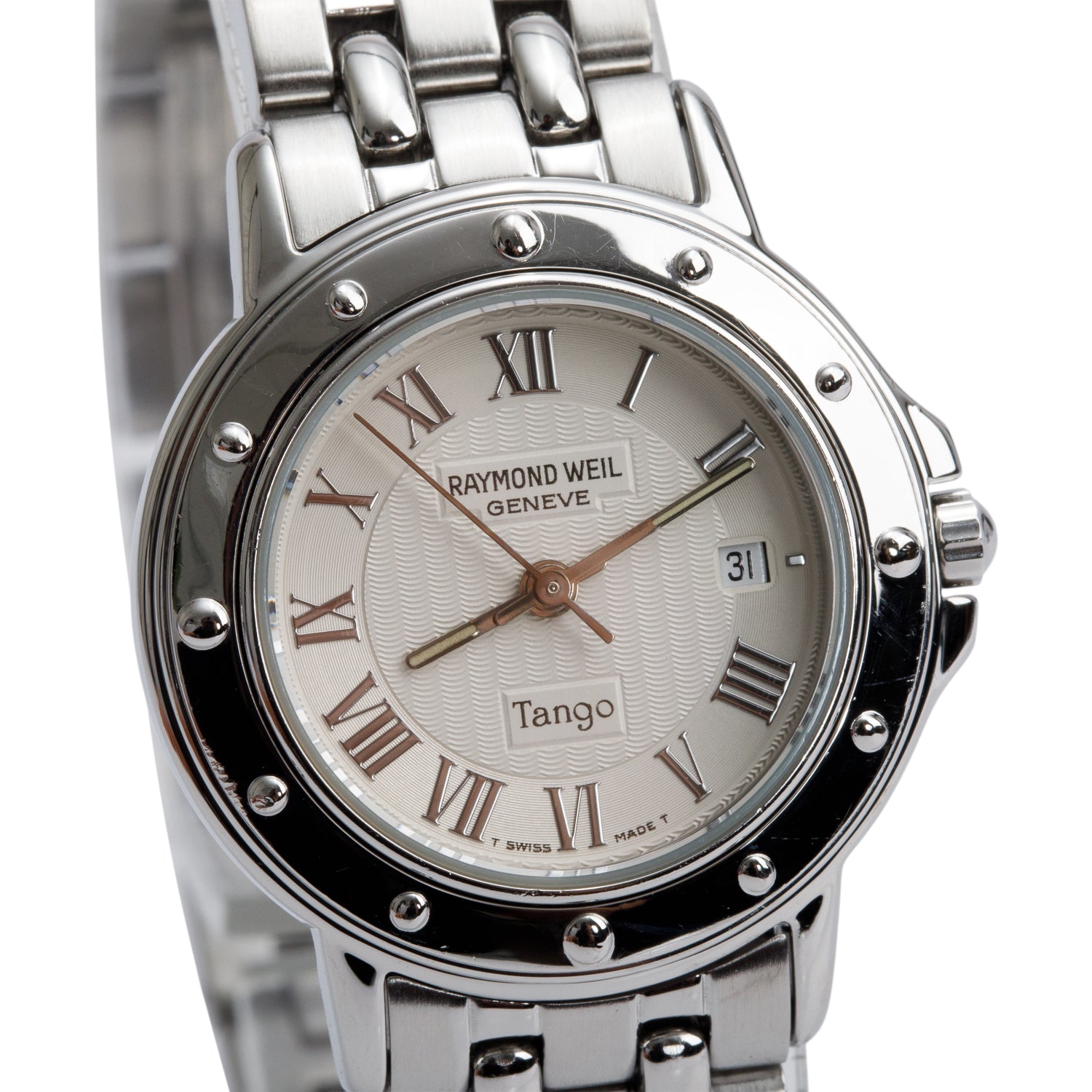 Raymond Weil Stainless Steel Tango 28 MM Quartz Watch