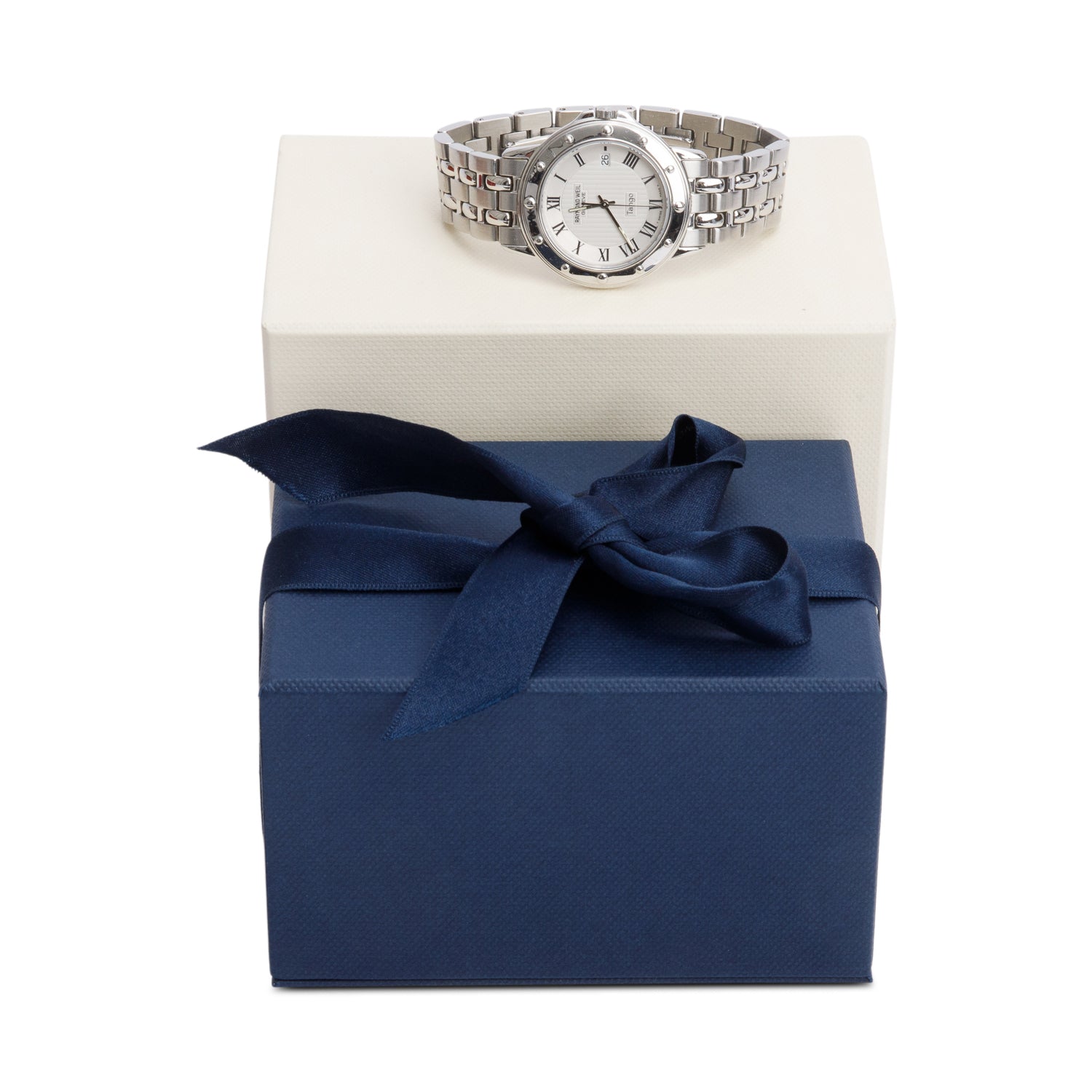 Raymond Weil Stainless Steel Tango 37 MM Quartz Watch w/ Box & Papers