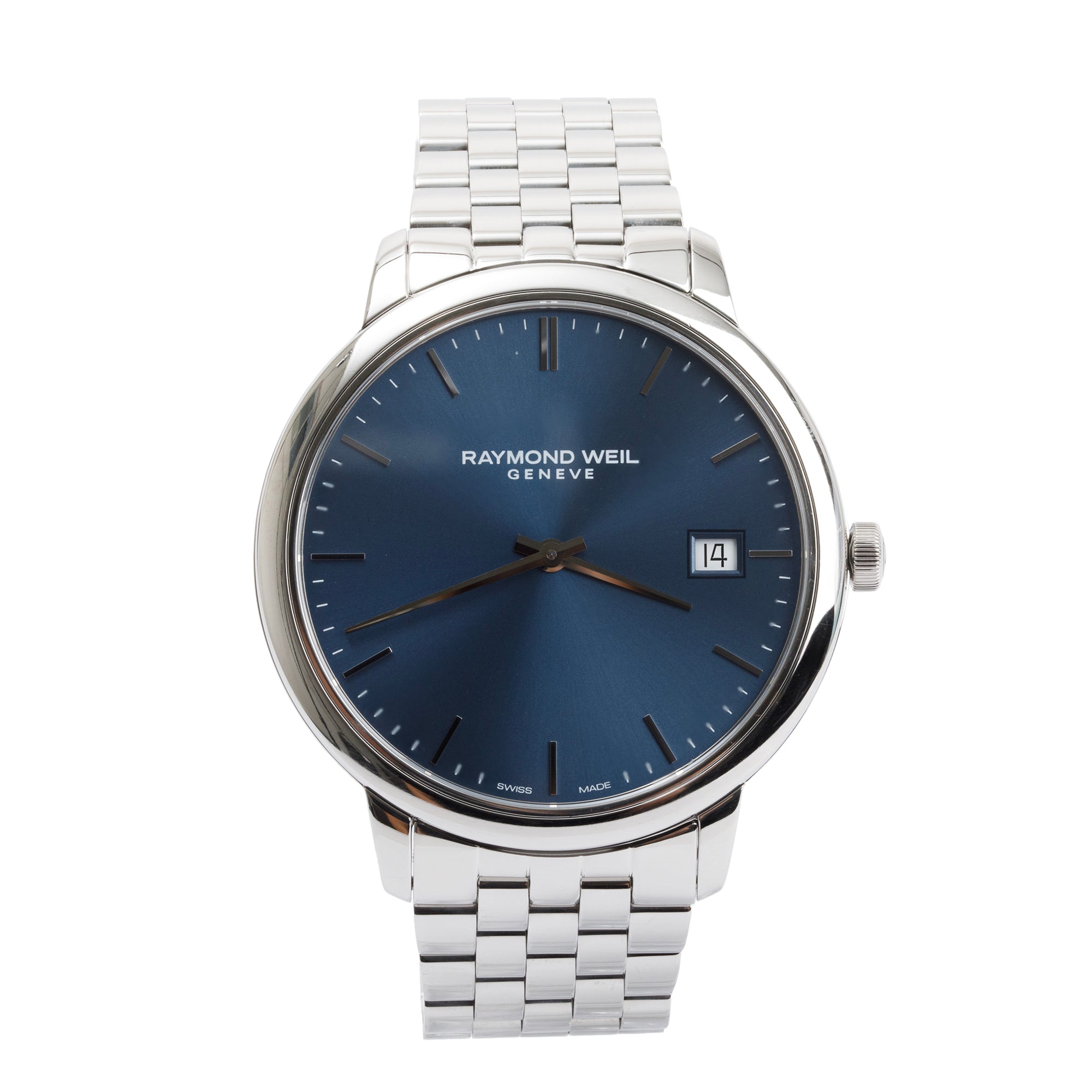 Raymond Weil Stainless Steel Toccata 42 MM Watch w/ Box