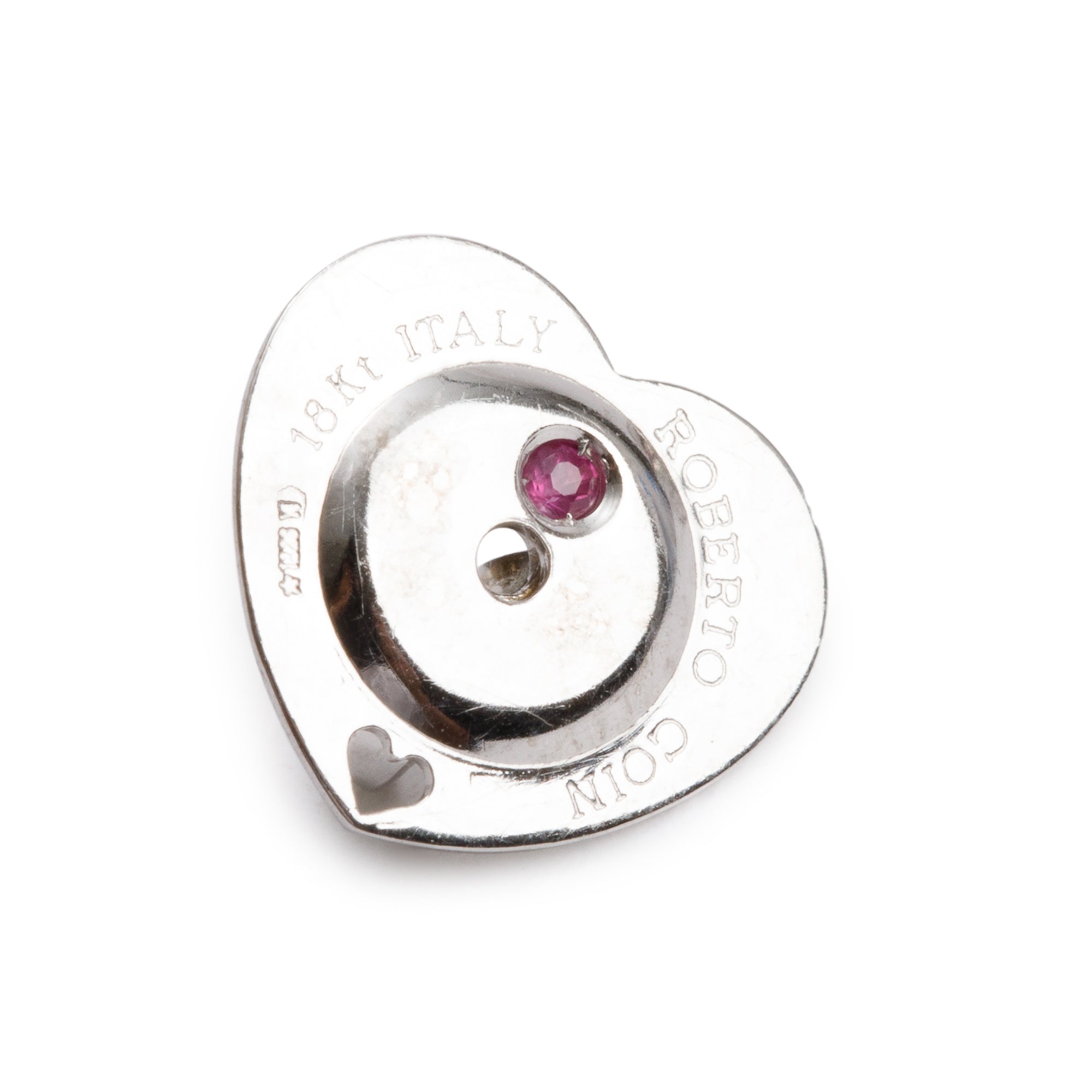 Roberto Coin 18k White Gold 1.41 tcw. Diamond Tulip Stud Earrings