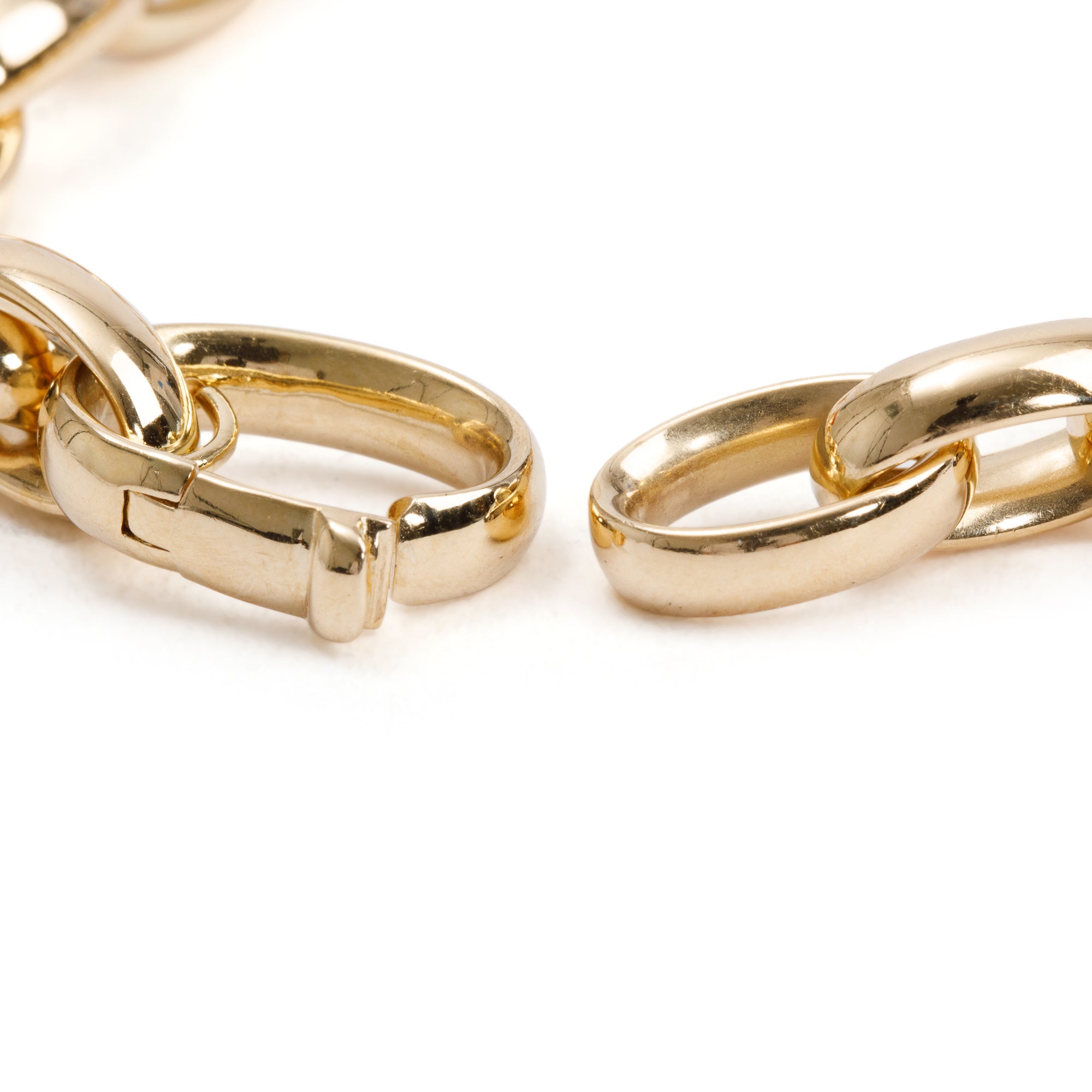 Roberto Coin 18k Yellow Gold Classic Oval Link Bracelet