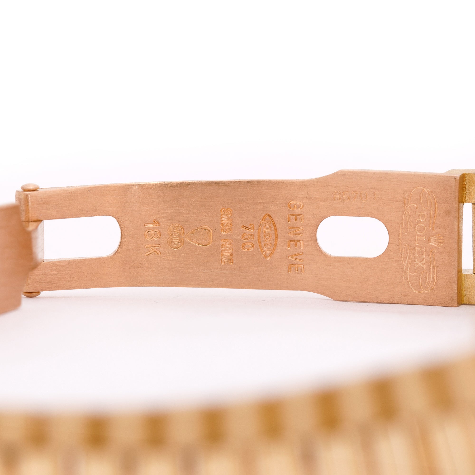 Rolex 18k Gold Lady-Datejust President 26 mm Watch w/ Papers