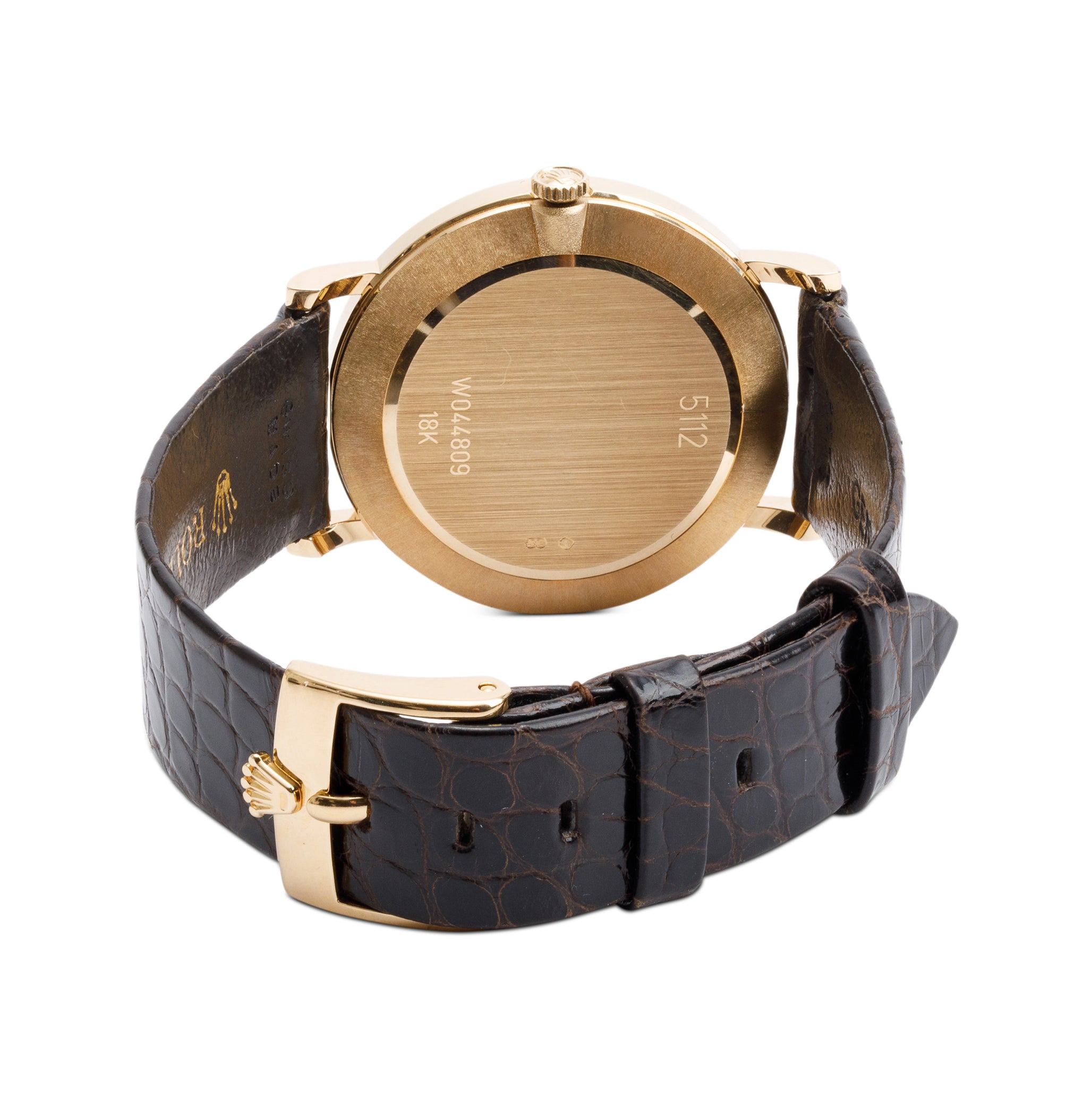 Rolex 18k Yellow Gold Cellini 32 MM Manual Watch 5112 w/ Box & Papers