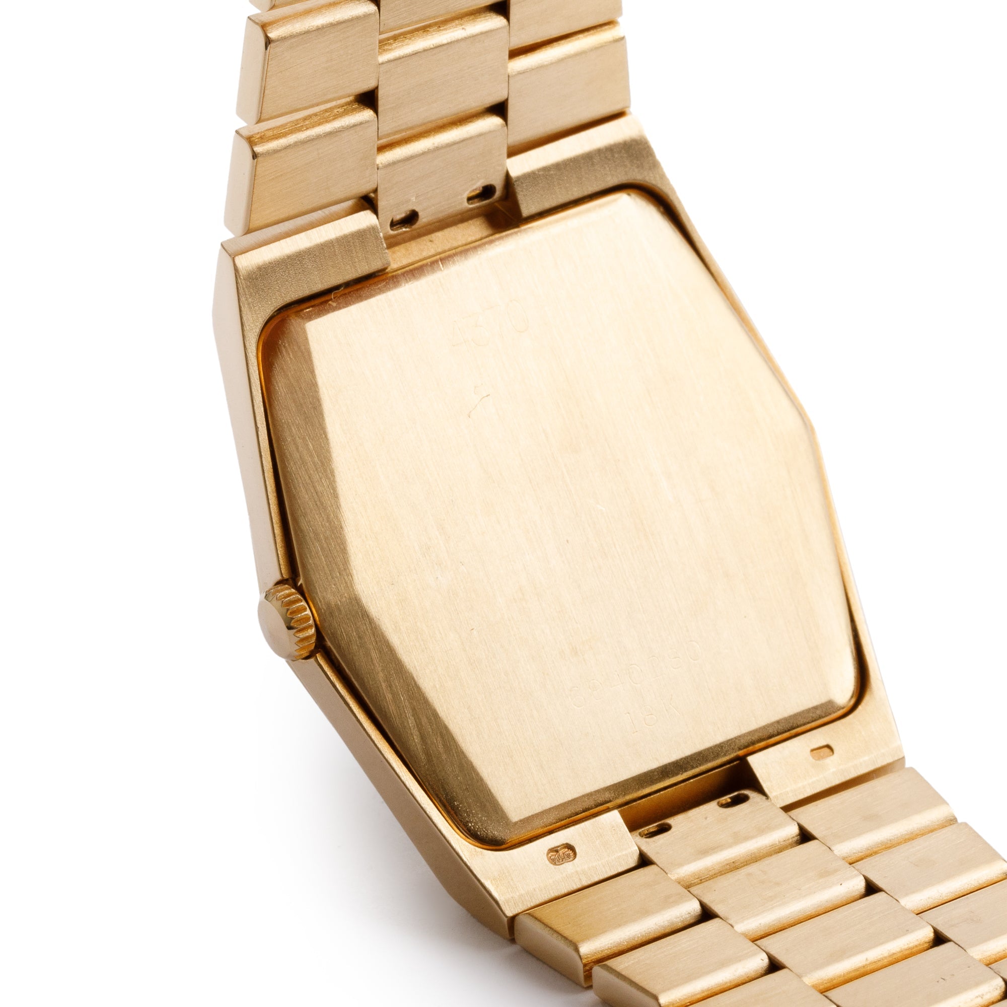 Rolex 18k Yellow Gold Cellini Octagon Jumbo King Midas Watch 4370