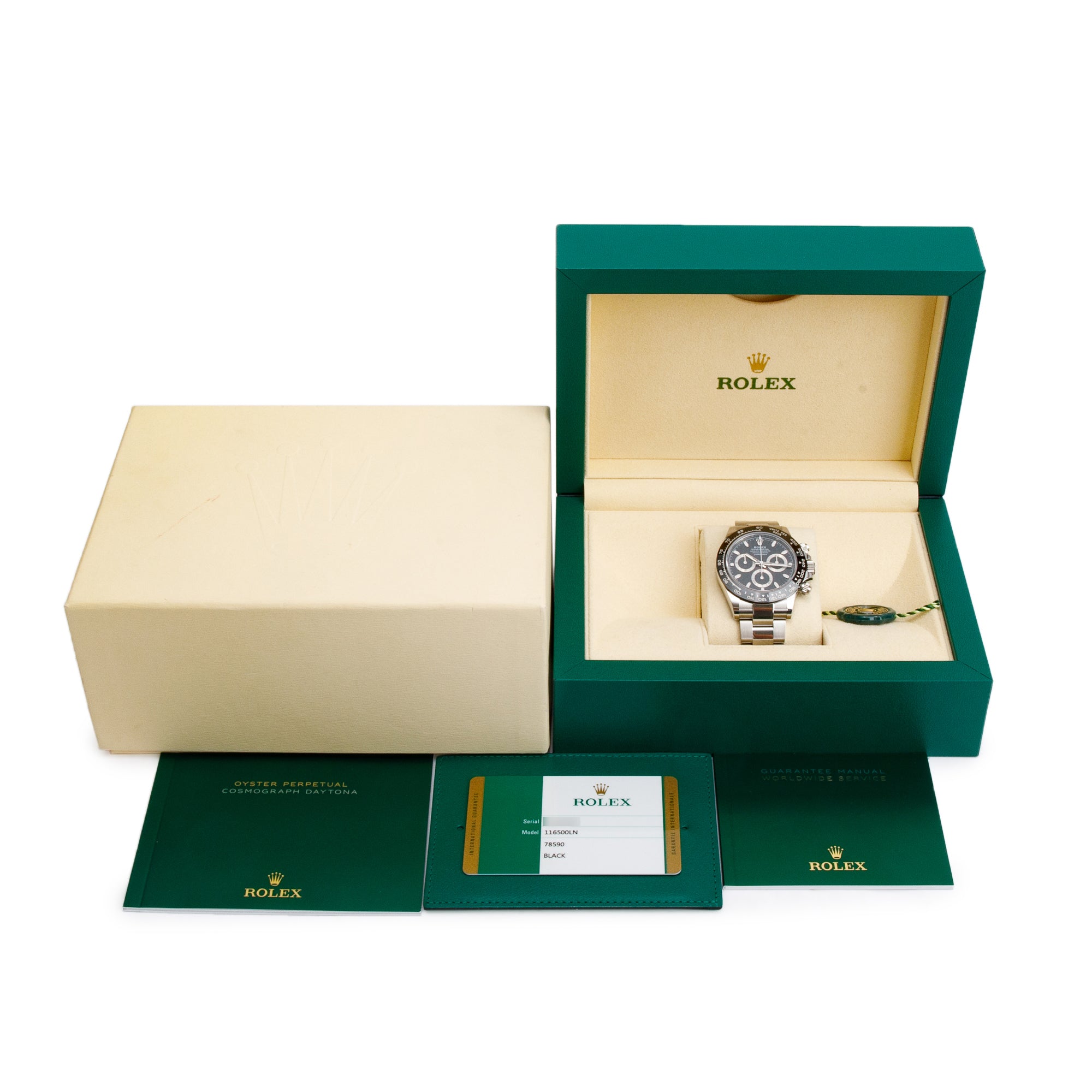 Rolex 2020 Stainless Steel Daytona 40 MM Chronograph Watch 116500LN w/ Box & Papers