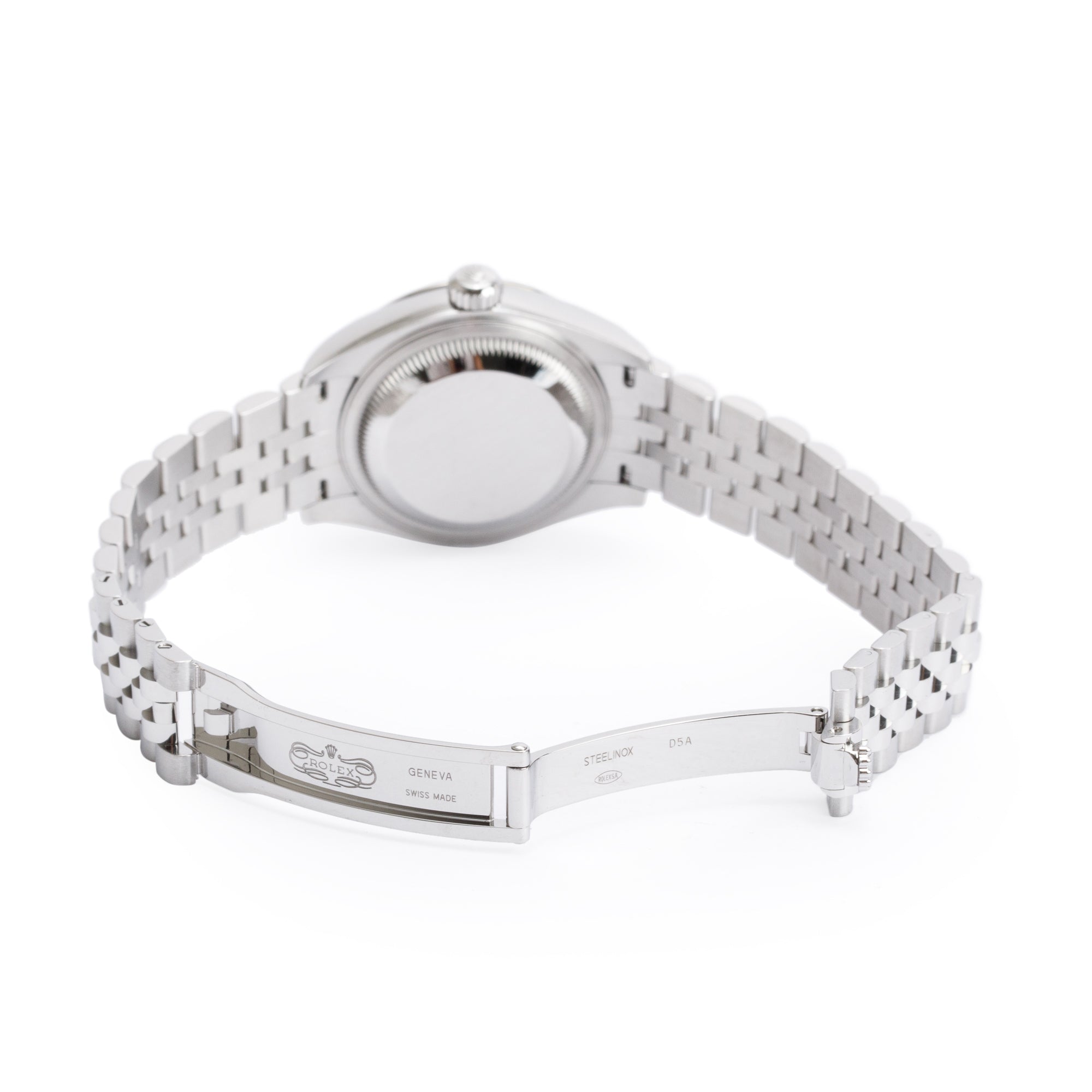 Rolex 2021 Stainless Steel & 18k White Gold Lady-Datejust 28 MM Watch 279174 w/ Box & Papers