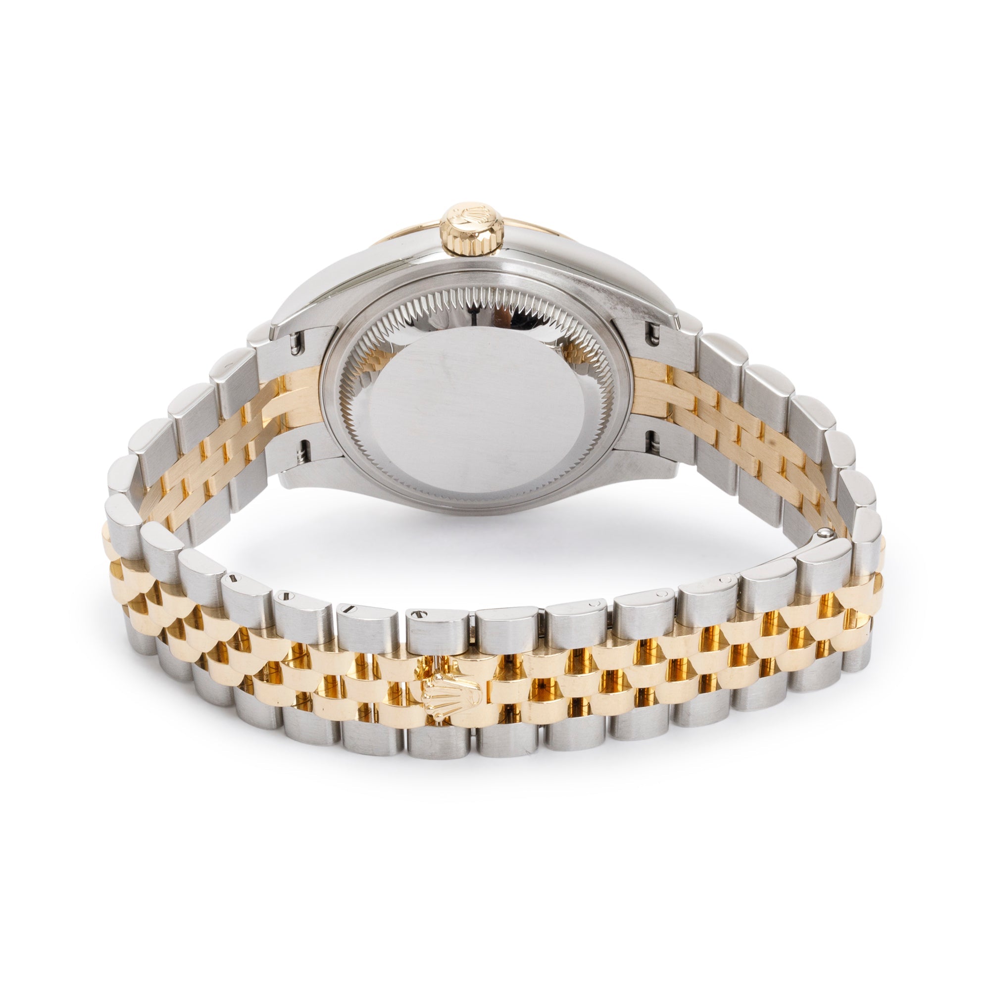 Rolex 2021 Stainless Steel & 18k Yellow Gold Lady-Datejust Diamond Dial 28 MM Watch w/ Box & Papers