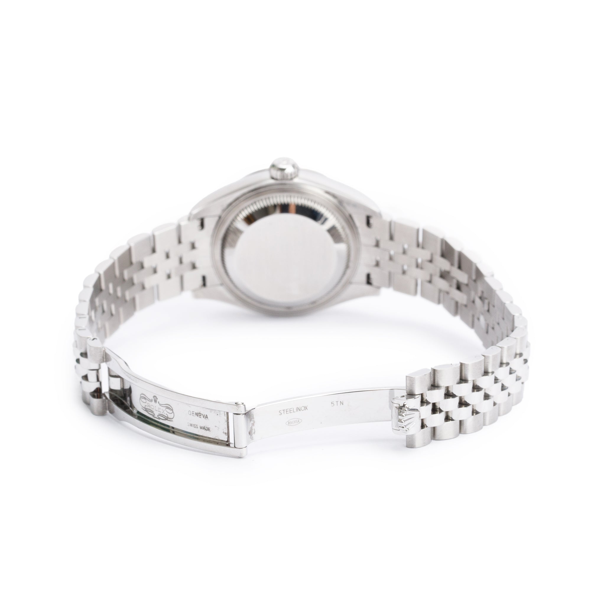 Rolex 2022 Stainless Steel & 18k White Gold Pink Dial Lady-Datejust 28 MM Watch 279174 w/ Box & Papers