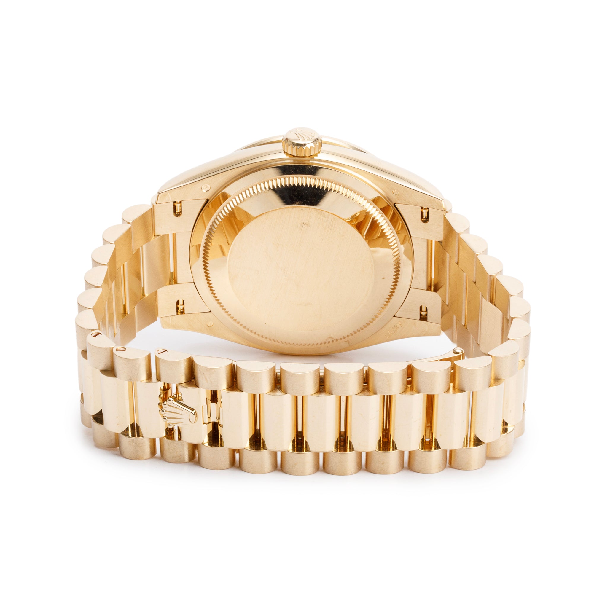 Rolex 2023 18k Yellow Gold Diamond Bezel & Dial Day Date 36 MM President Watch 128348RBR w/ Box & Papers