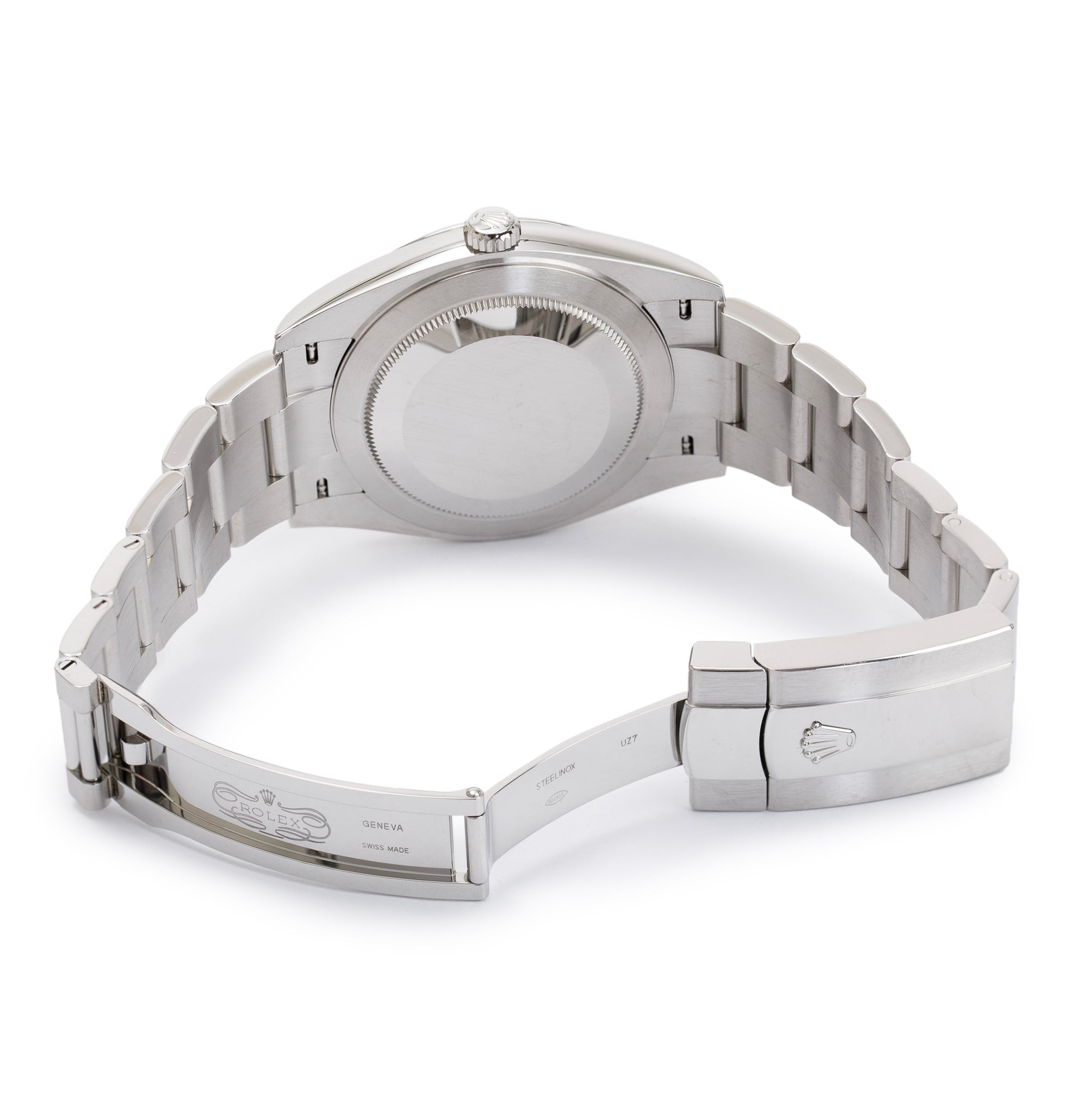 Rolex 2023 Stainless Steel Datejust 41 MM Wimbledon Dial Automatic Watch w/ Box & Papers