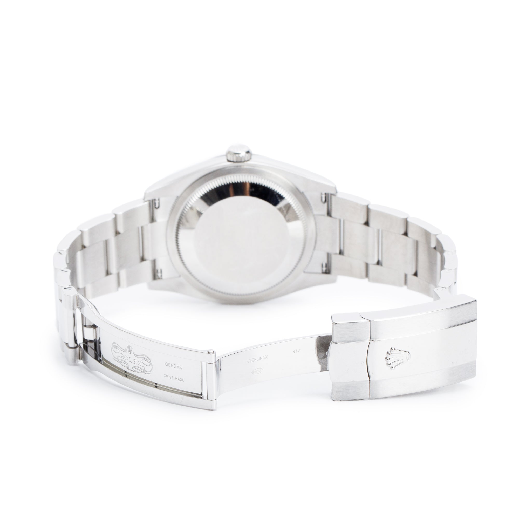 Rolex 2024 Stainless Steel Datejust 36 MM Automatic Watch White Dial 126200 w/ Box & Papers