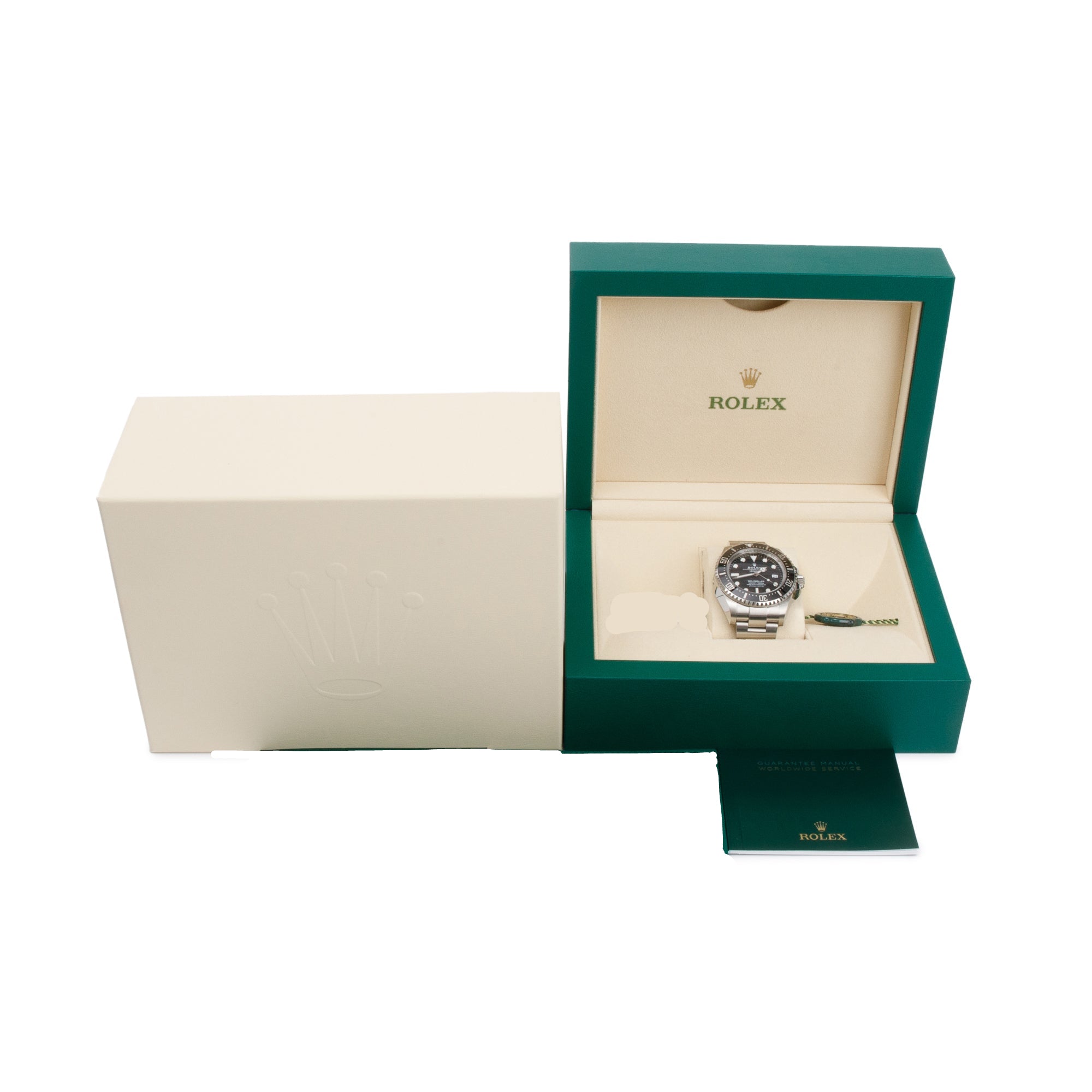 Rolex 2024 Stainless Steel Sea-Dweller Deepsea 44 MM Automatic Watch 136660 w/ Box & Papers