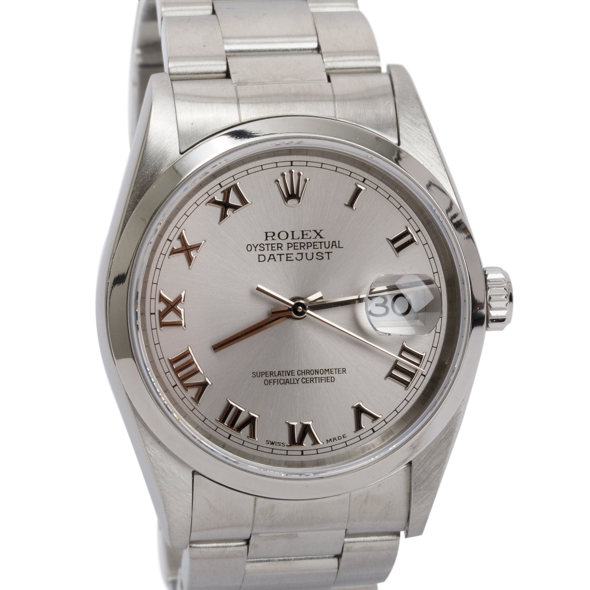 Rolex Datejust 36 MM Watch w/ Box & Papers