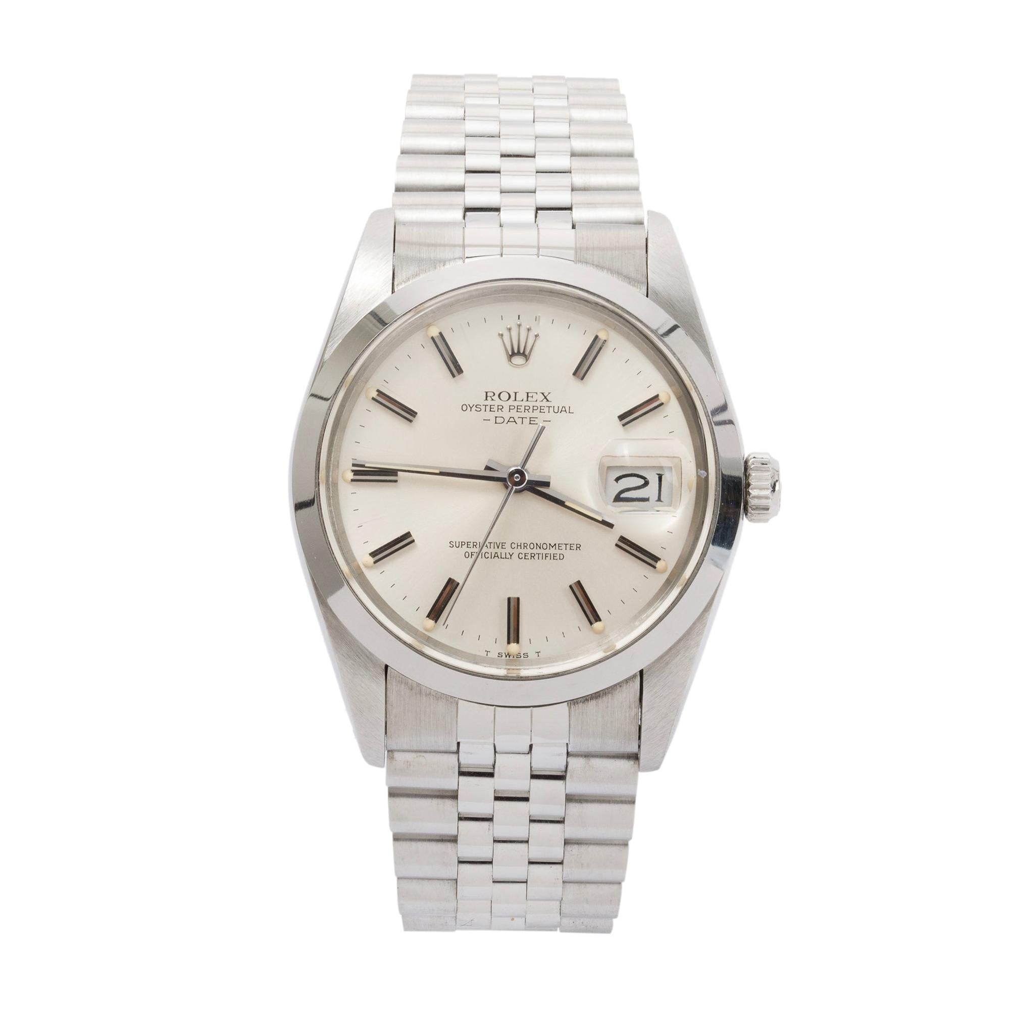 Rolex Oyster Perpetual Date 34 MM Watch