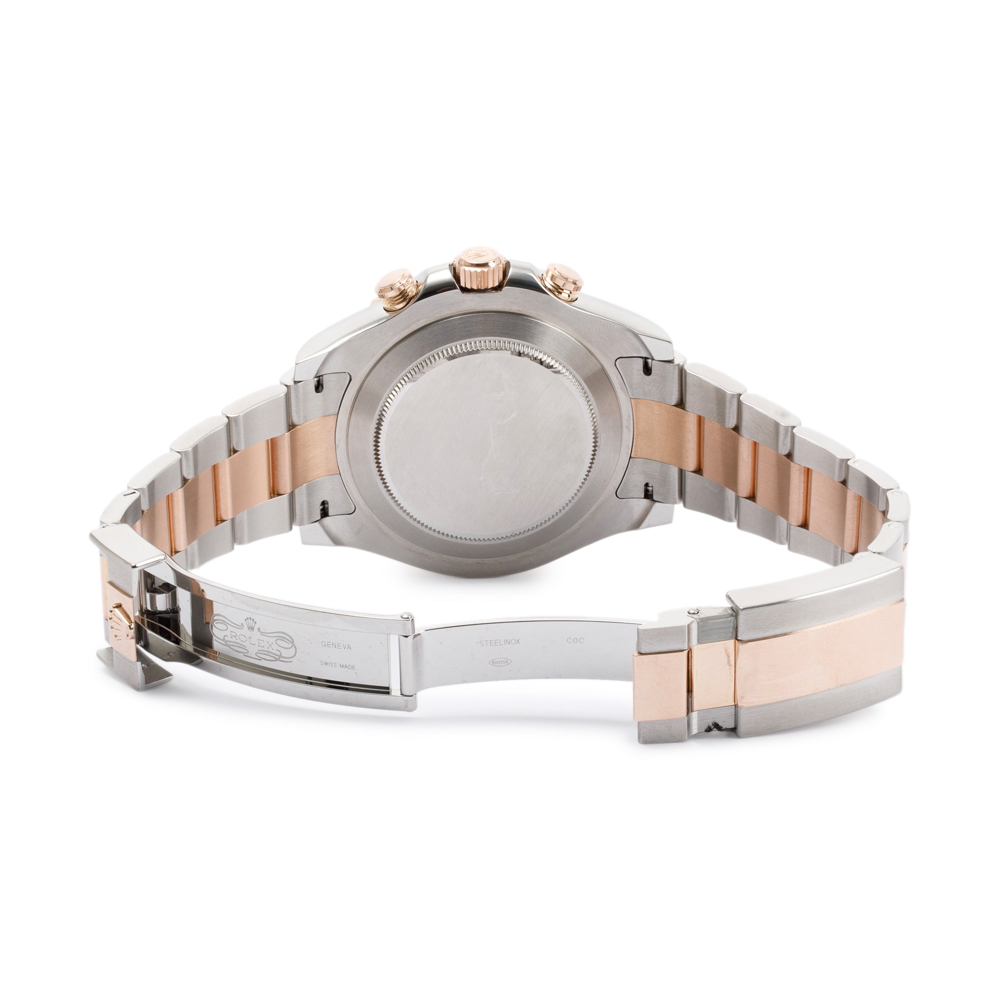 Rolex Stainless Steel & 18k Rose Gold Yacht-Master II 44 MM Automatic Watch w/ Box & Papers