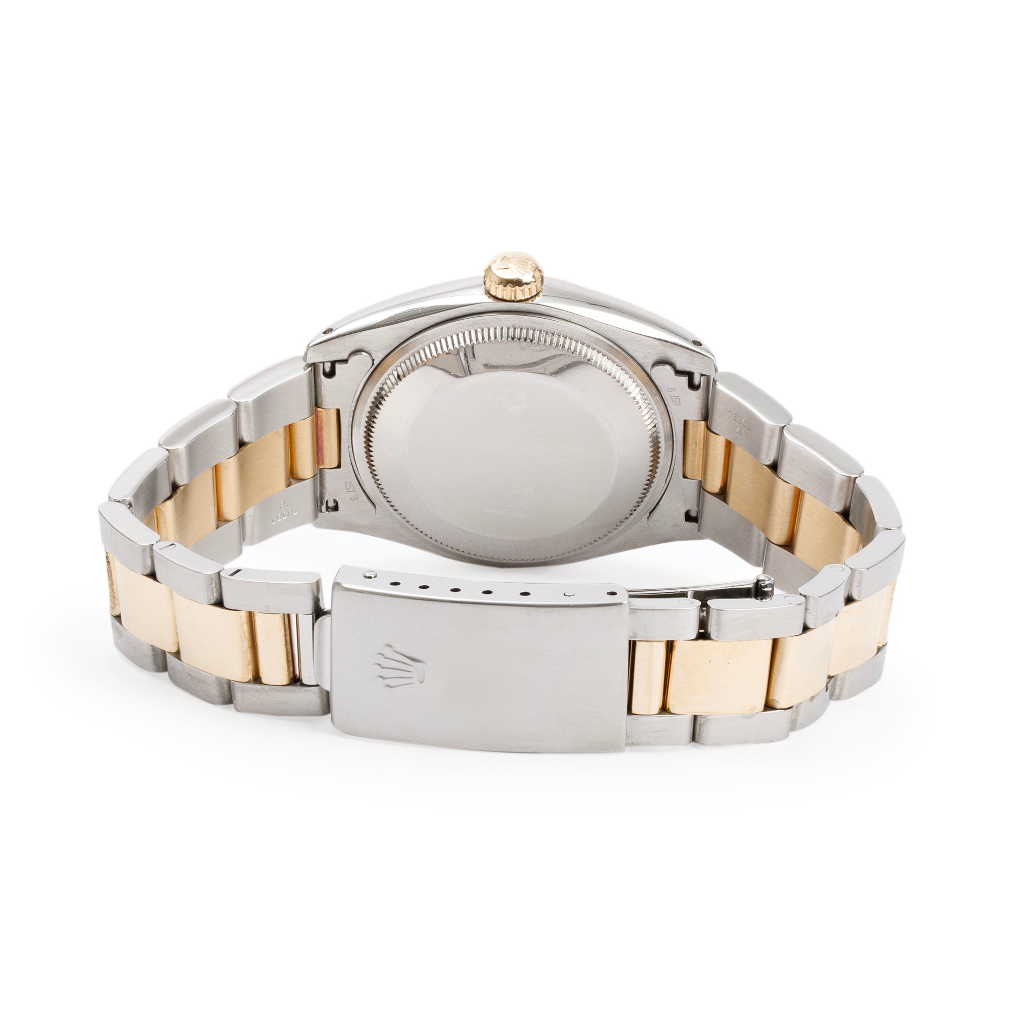 Rolex Stainless Steel & 18k Yellow Gold Air King Date 34 MM Watch 5701 w/ Box & Papers