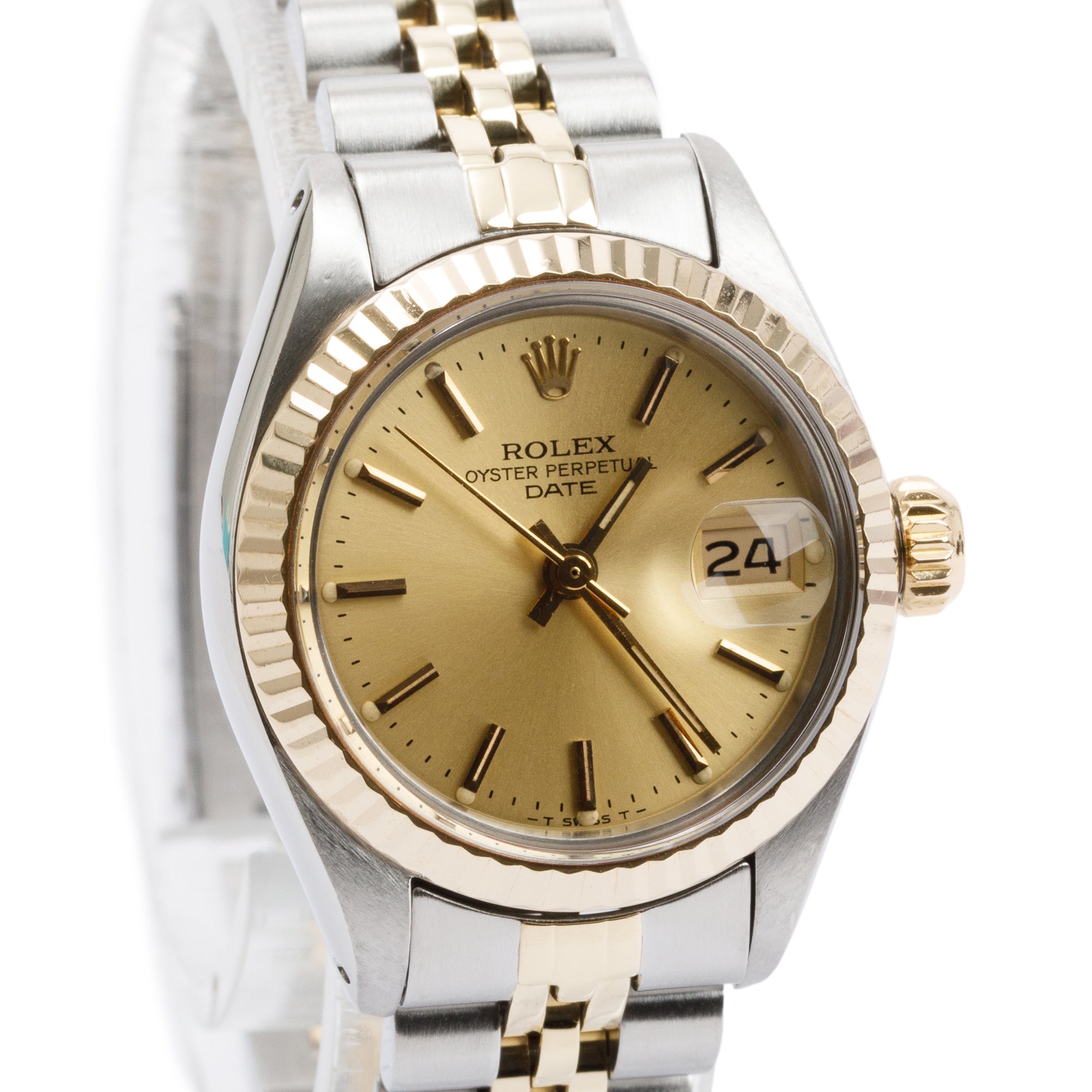 Rolex Stainless Steel & 18k Yellow Gold Datejust 26 MM Watch