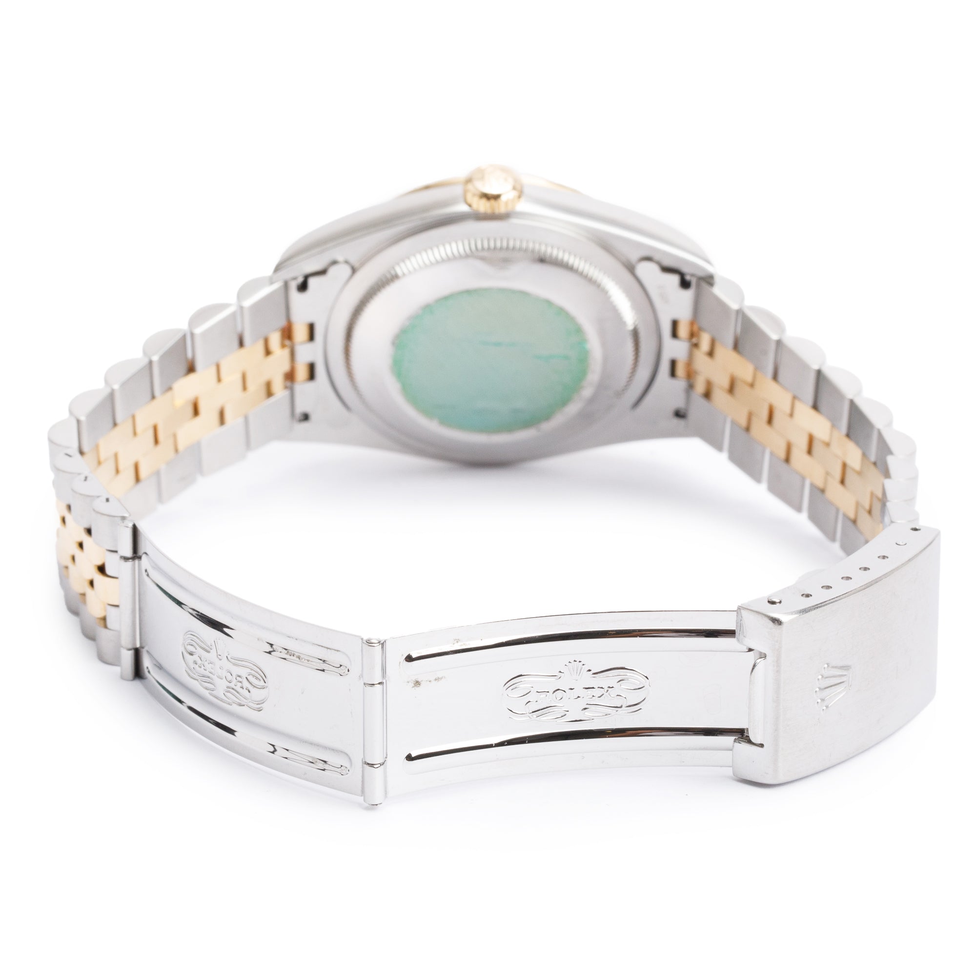 Rolex Stainless Steel & 18k Yellow Gold Datejust 36 MM Watch 16233