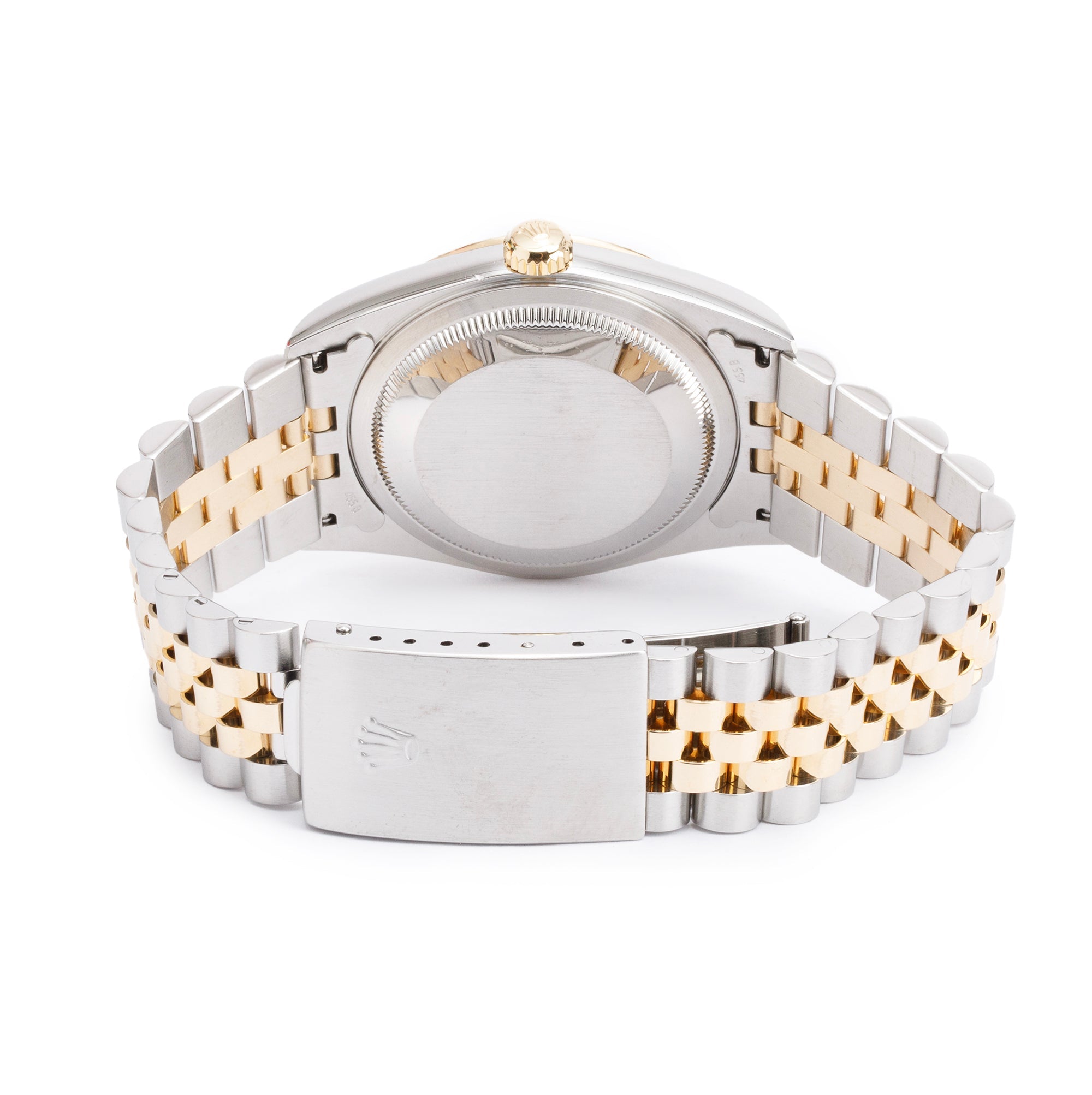 Rolex Stainless Steel & 18k Yellow Gold Datejust 36 MM Watch 16233 w/ Box & Papers