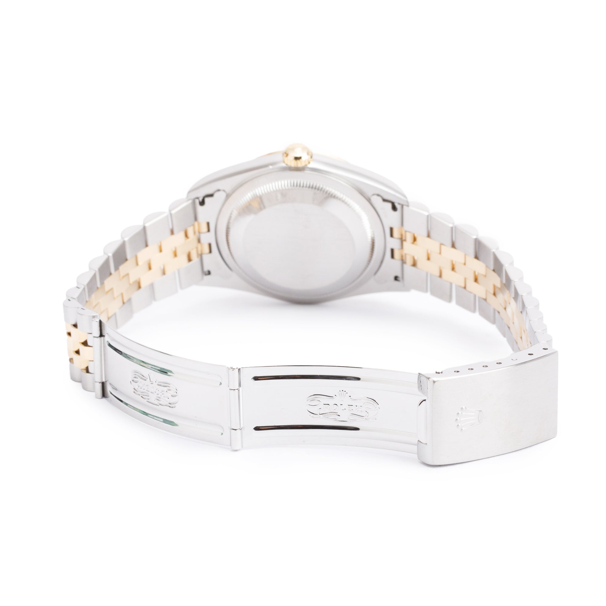 Rolex Stainless Steel & 18k Yellow Gold Datejust 36 MM Watch 16233 w/ Box & Papers