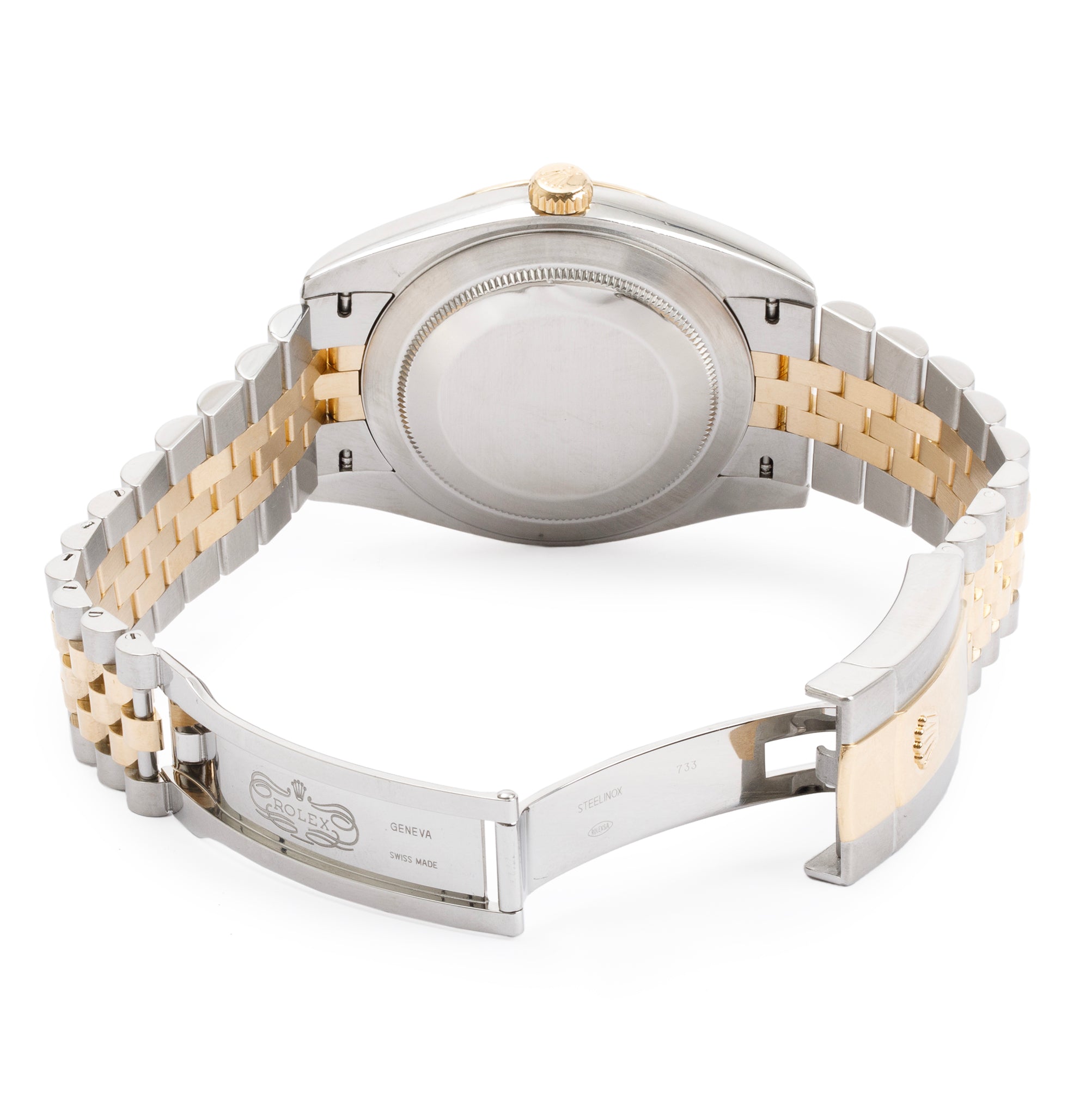 Rolex Stainless Steel & 18k Yellow Gold Datejust 41 MM Watch