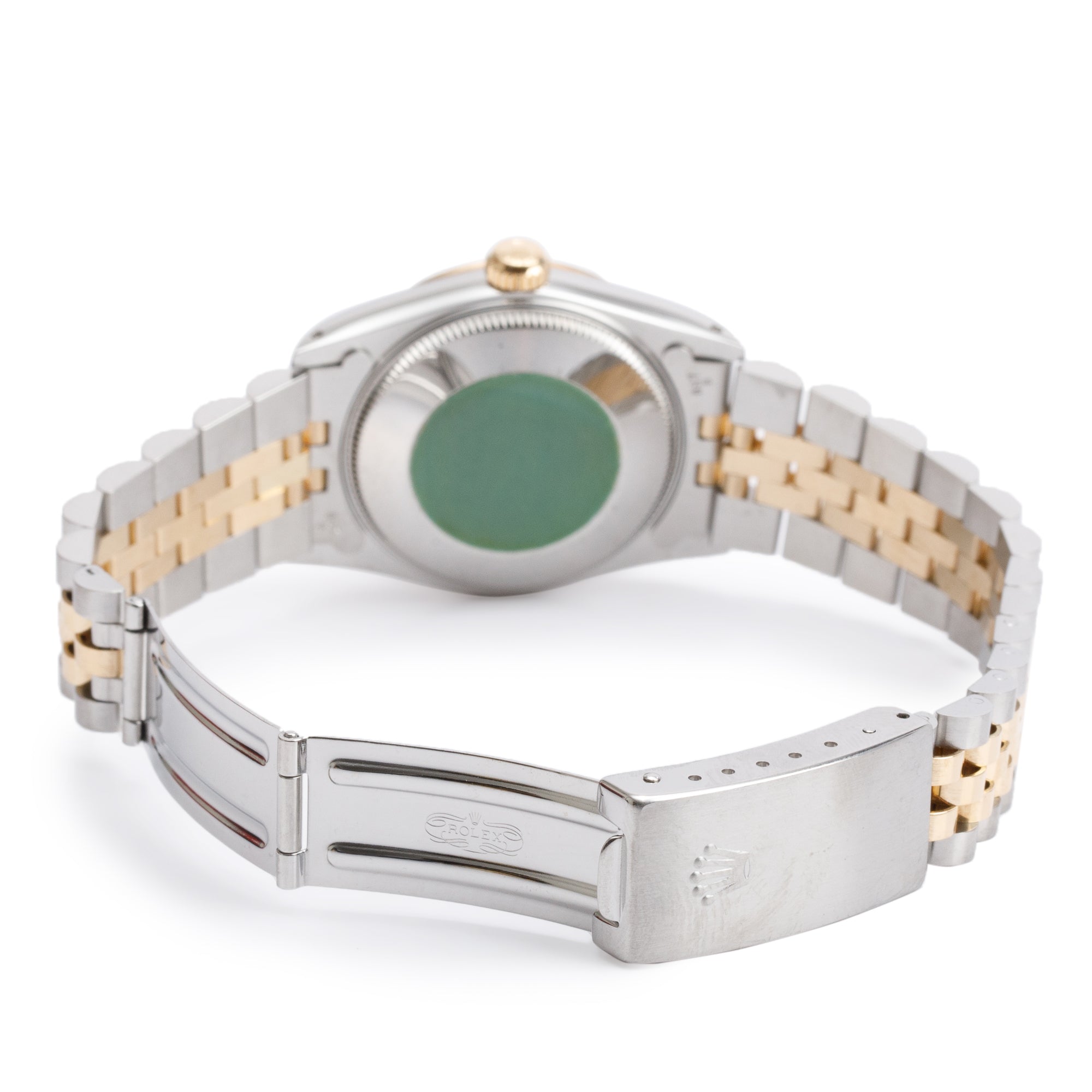 Rolex Stainless Steel & 18k Yellow Gold Diamond Dial Datejust 31 MM Watch 68273 w/ Box & Papers