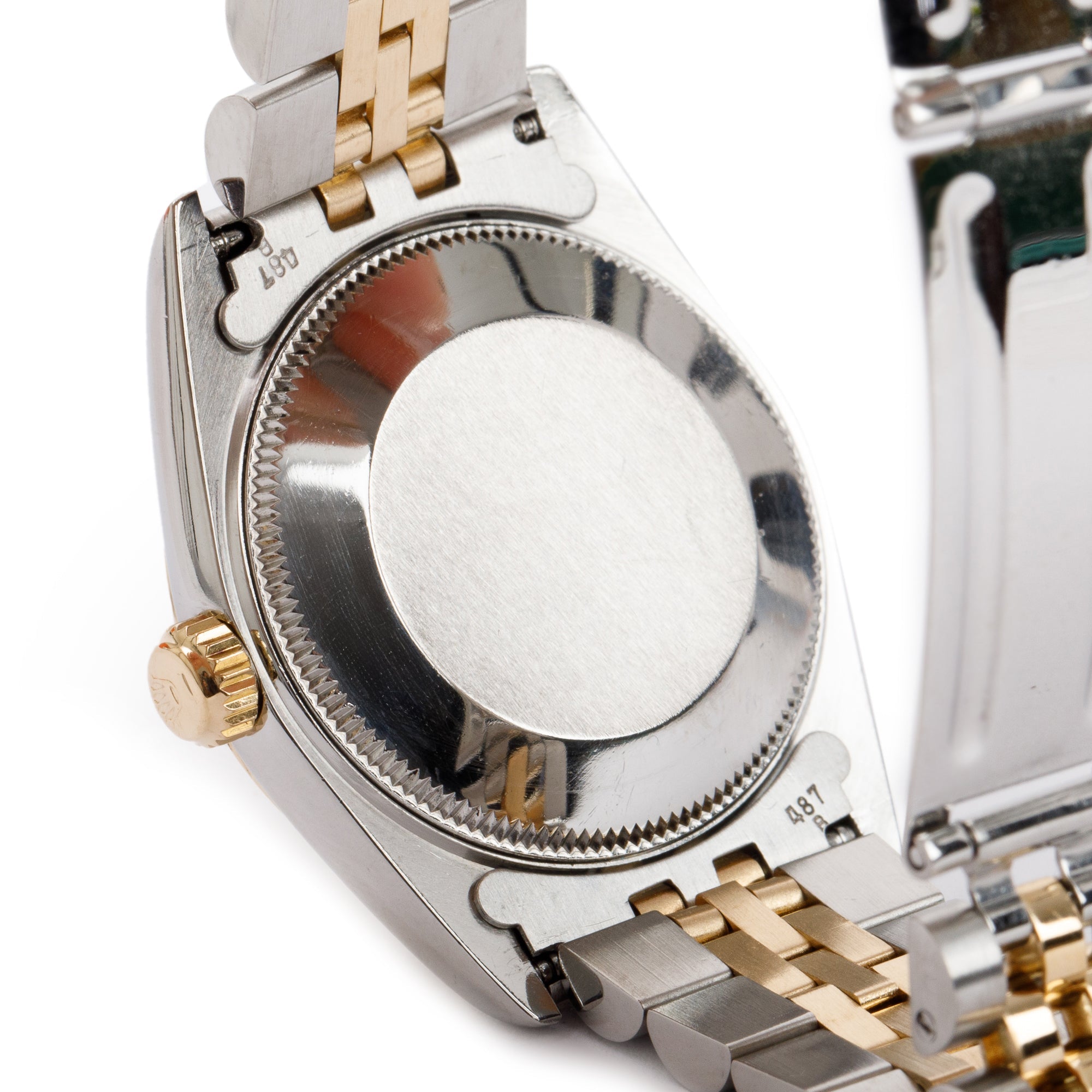 Rolex Stainless Steel & 18k Yellow Gold Diamond Dial Datejust 31 MM Watch w/ Box