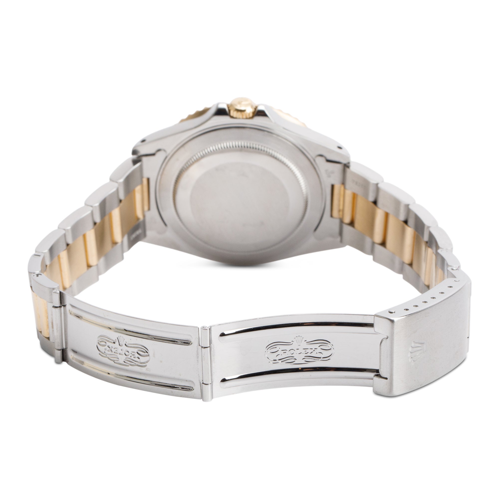 Rolex Stainless Steel & 18k Yellow Gold GMT-Master II Root Beer 40 MM Automatic Watch 16713 w/ Box