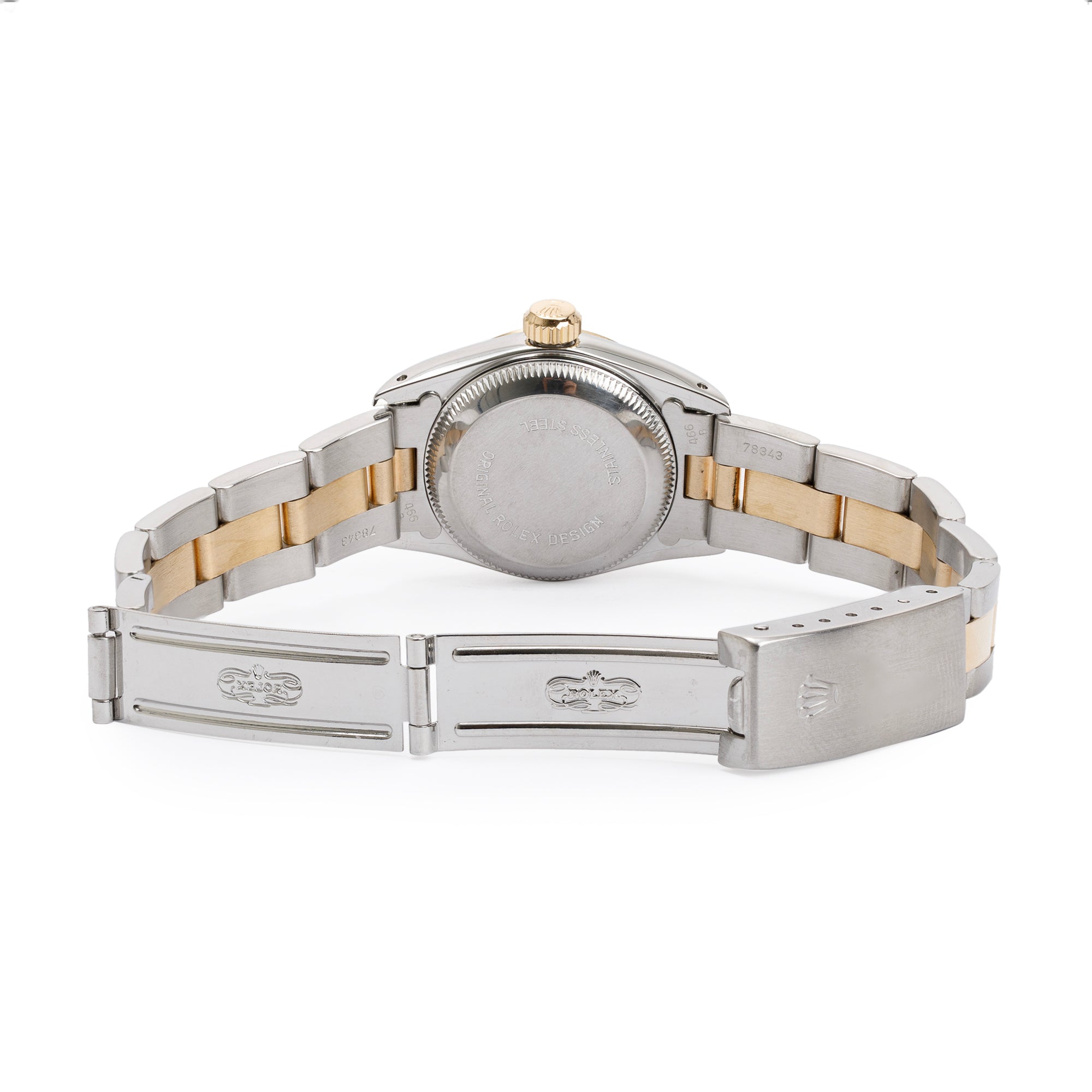 Rolex Stainless Steel & 18k Yellow Gold Oyster Perpetual 24 MM Watch