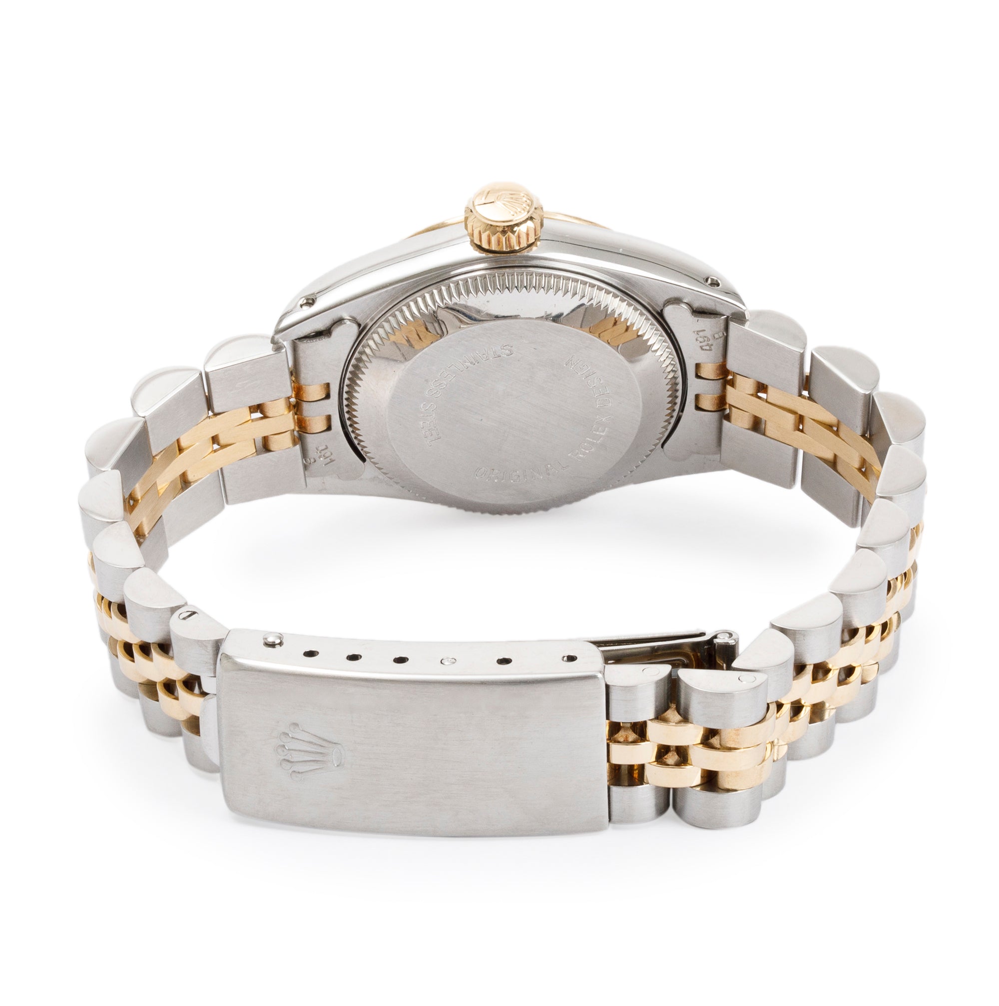 Rolex Stainless Steel & 18k Yellow Gold Oyster Perpetual 24 MM Watch w/ Papers