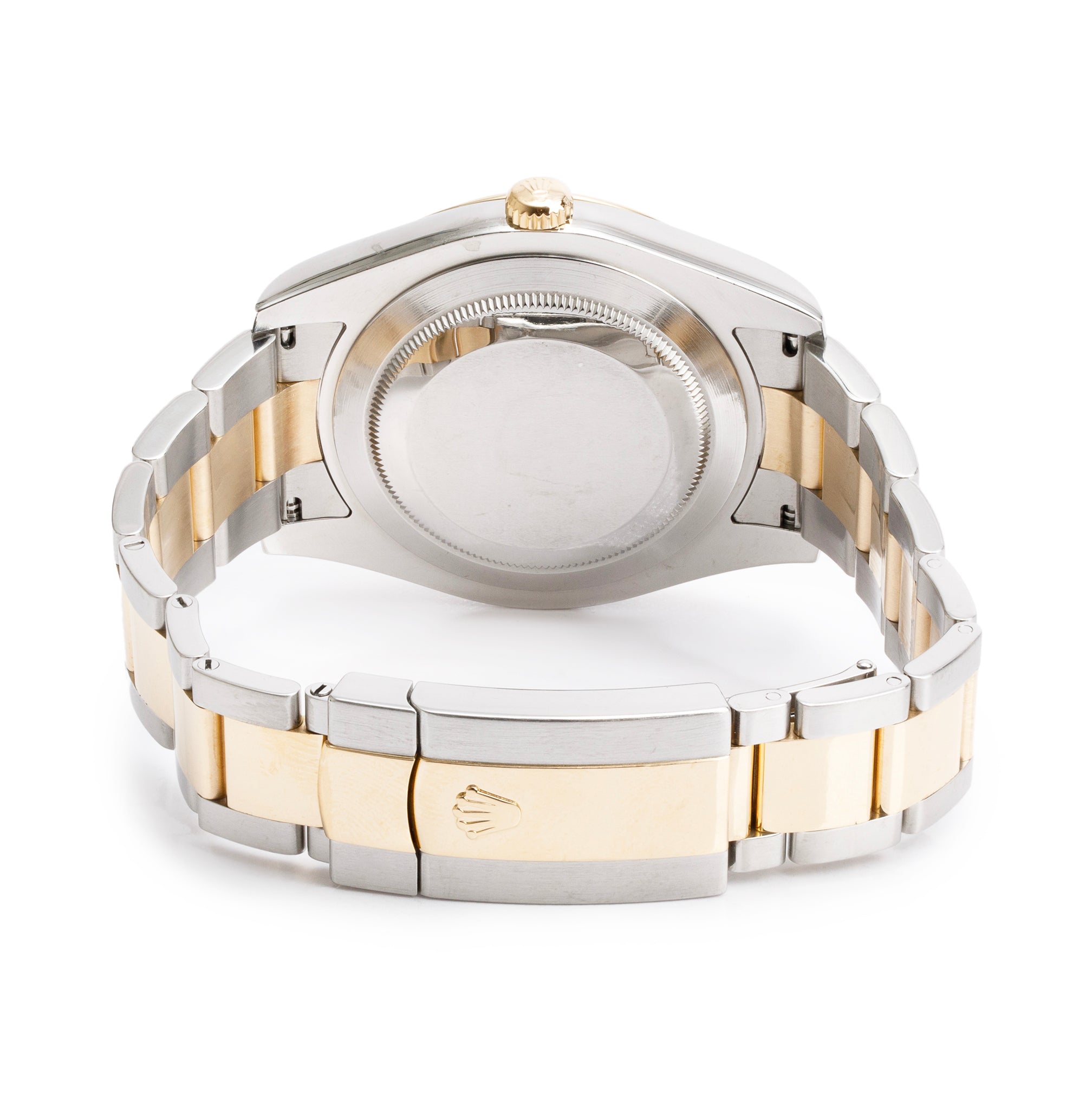 Rolex Stainless Steel & 18k Yellow Gold Oyster Perpetual Datejust 41 MM Watch Wimbledon Dial 116333 w/ Box & Papers