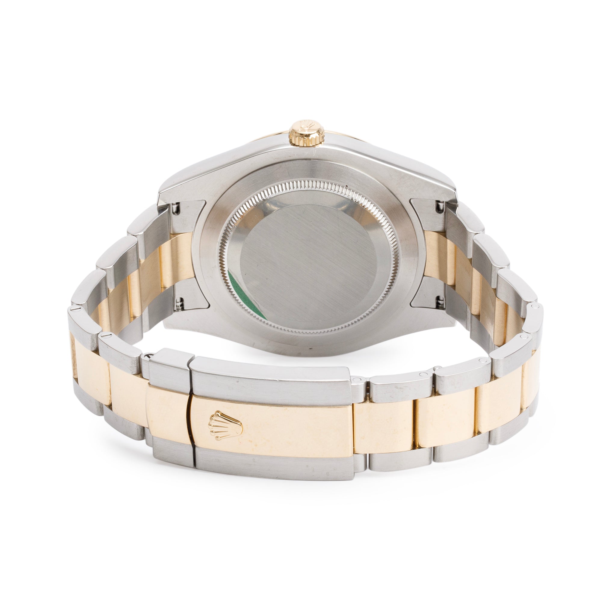 Rolex Stainless Steel & 18k Yellow Gold Oyster Perpetual Datejust II 41 MM Watch Gold Dial 116333 w/ Box & Papers