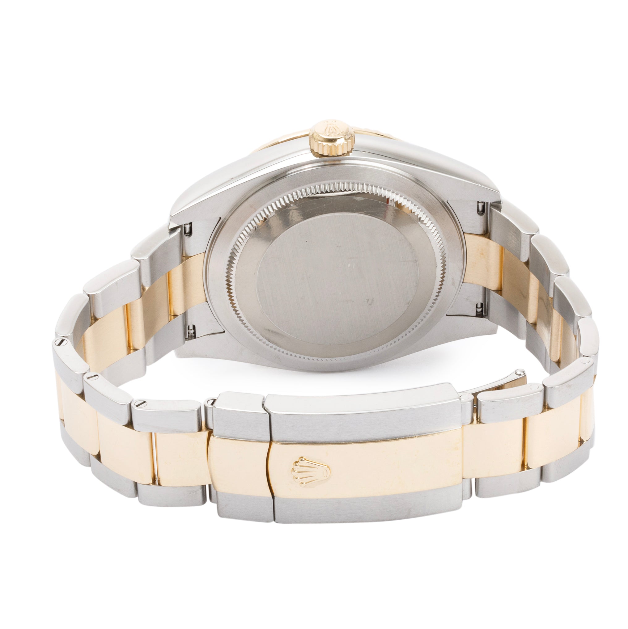 Rolex Stainless Steel & 18k Yellow Gold Sky-Dweller 42 MM Date Watch w/ Box & Papers