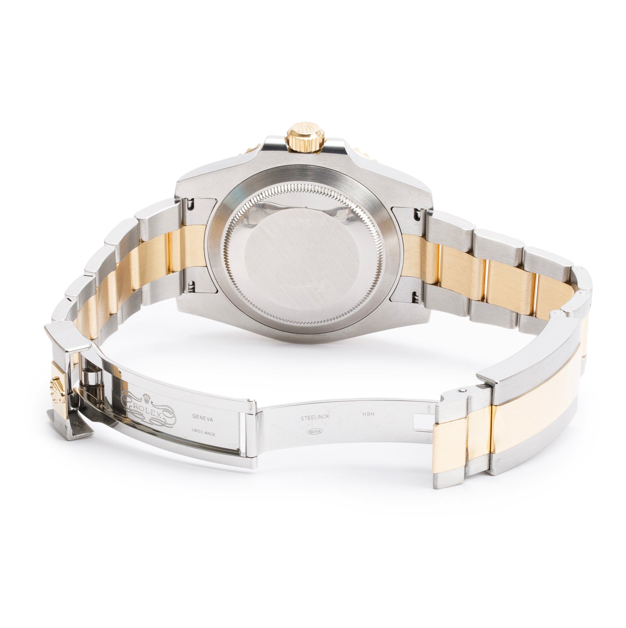 Rolex Stainless Steel & 18k Yellow Gold Submariner Date 40 MM Automatic Watch 116613LB w/ Box & Papers