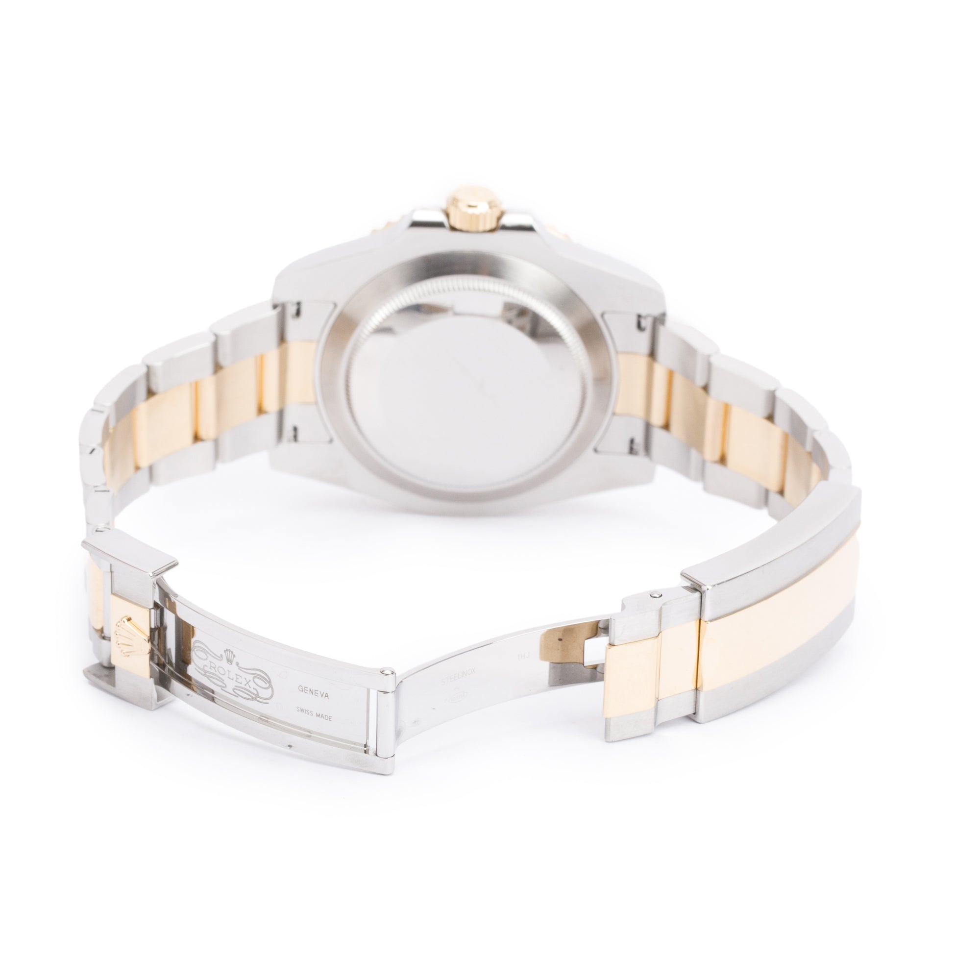 Rolex Stainless Steel & 18k Yellow Gold Submariner Date 40 MM Automatic Watch 116613LB w/ Box & Papers