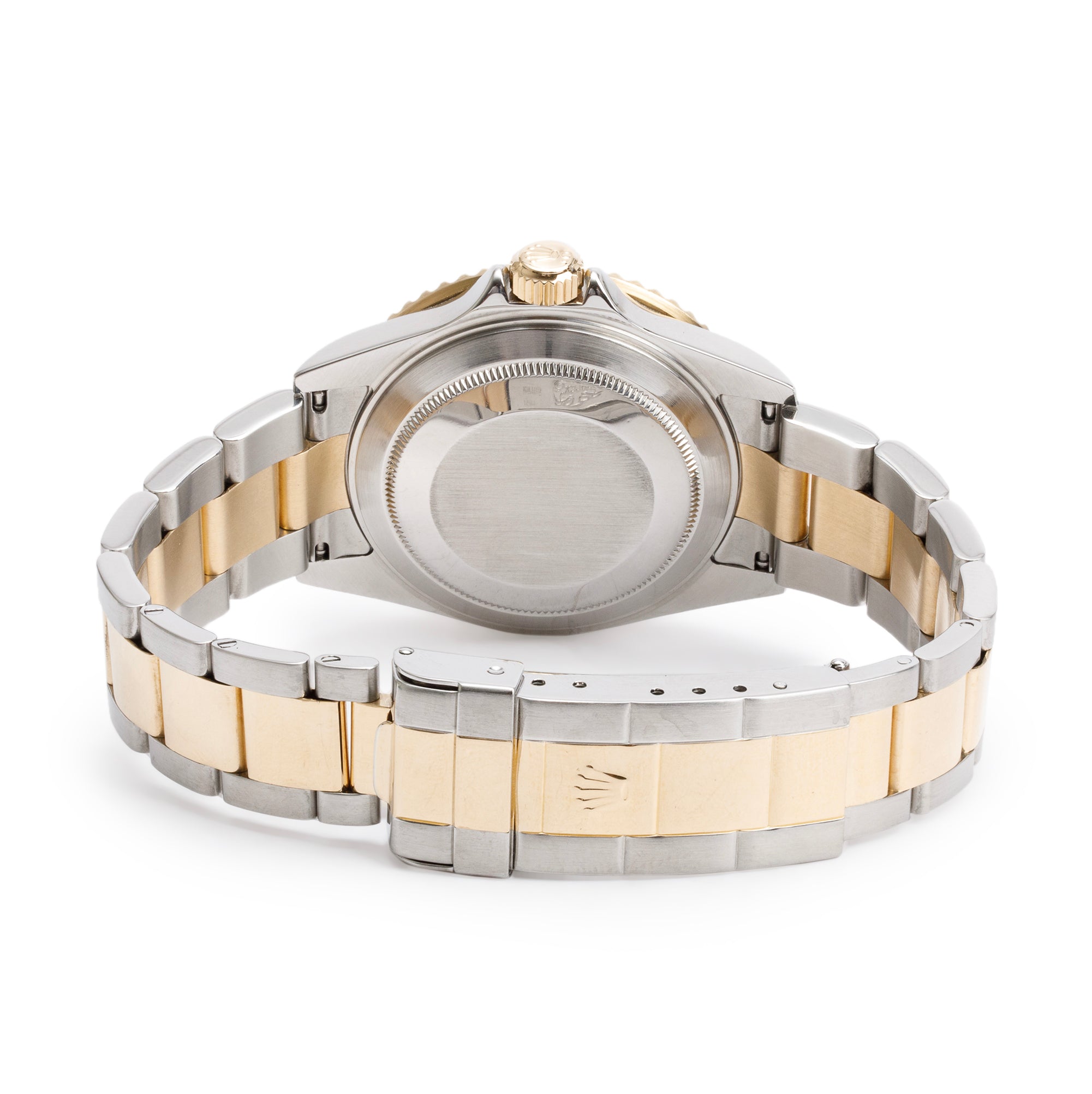 Rolex Stainless Steel & 18k Yellow Gold Submariner Date 40 MM Automatic Watch 16613 w/ Box & Papers