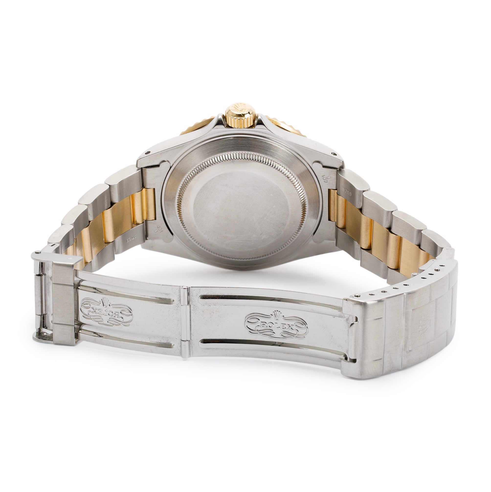 Rolex Stainless Steel & 18k Yellow Gold Submariner Date 40 MM Automatic Watch w/ Box & Papers