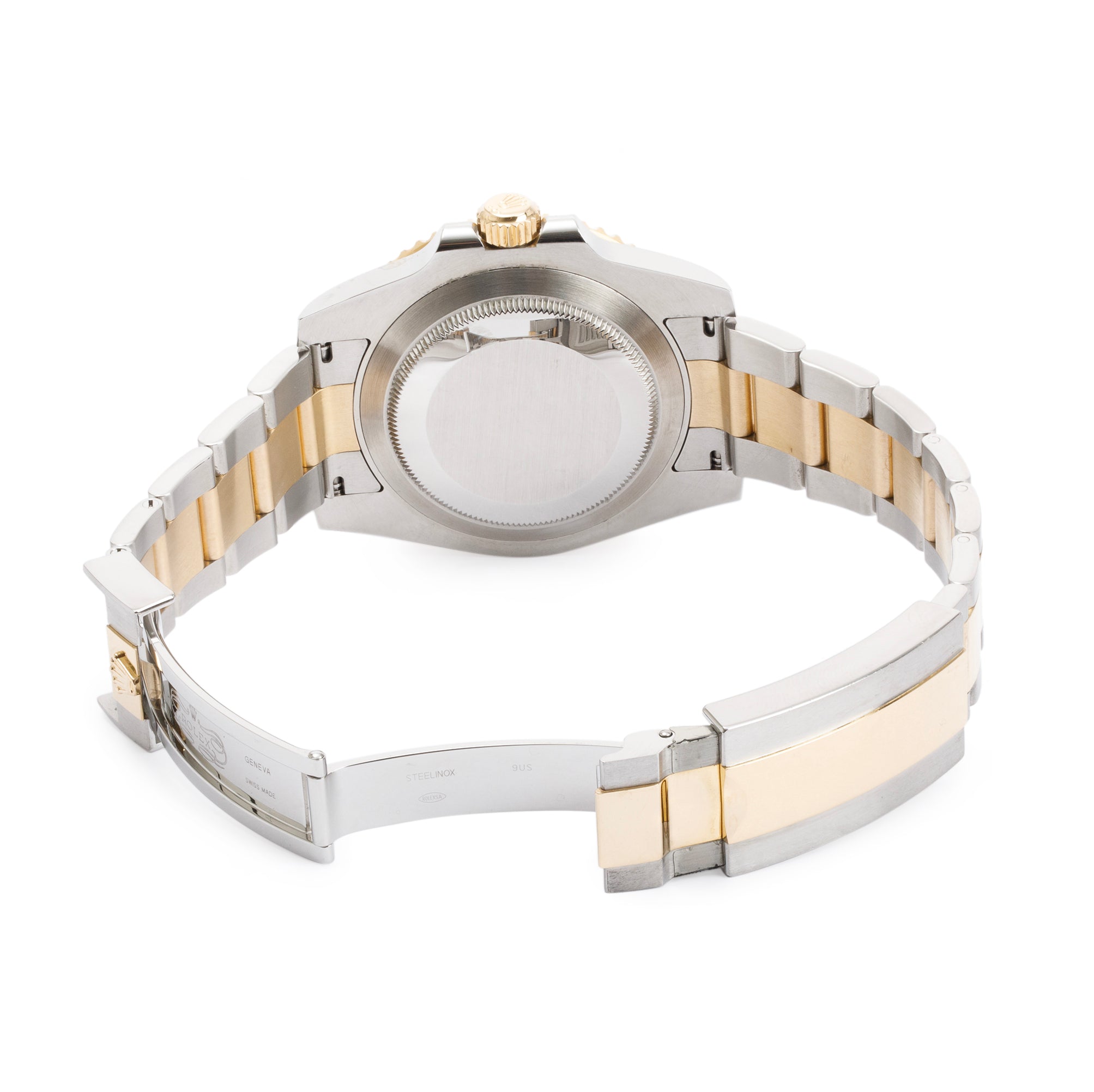 Rolex Stainless Steel & 18k Yellow Gold Submariner Date 40 MM Automatic Watch w/ Box & Papers