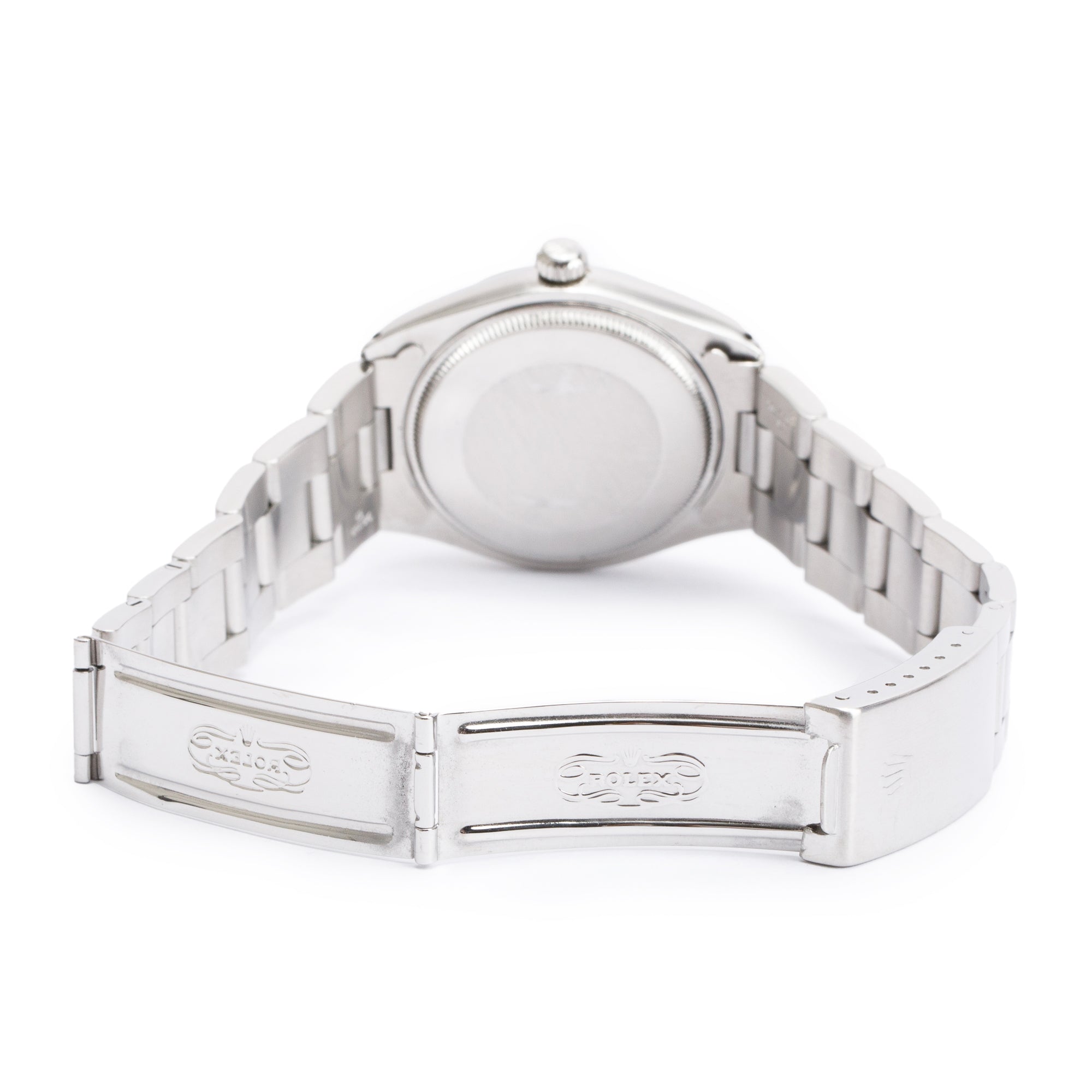 Rolex Stainless Steel Air King 34 MM Automatic Watch 5500