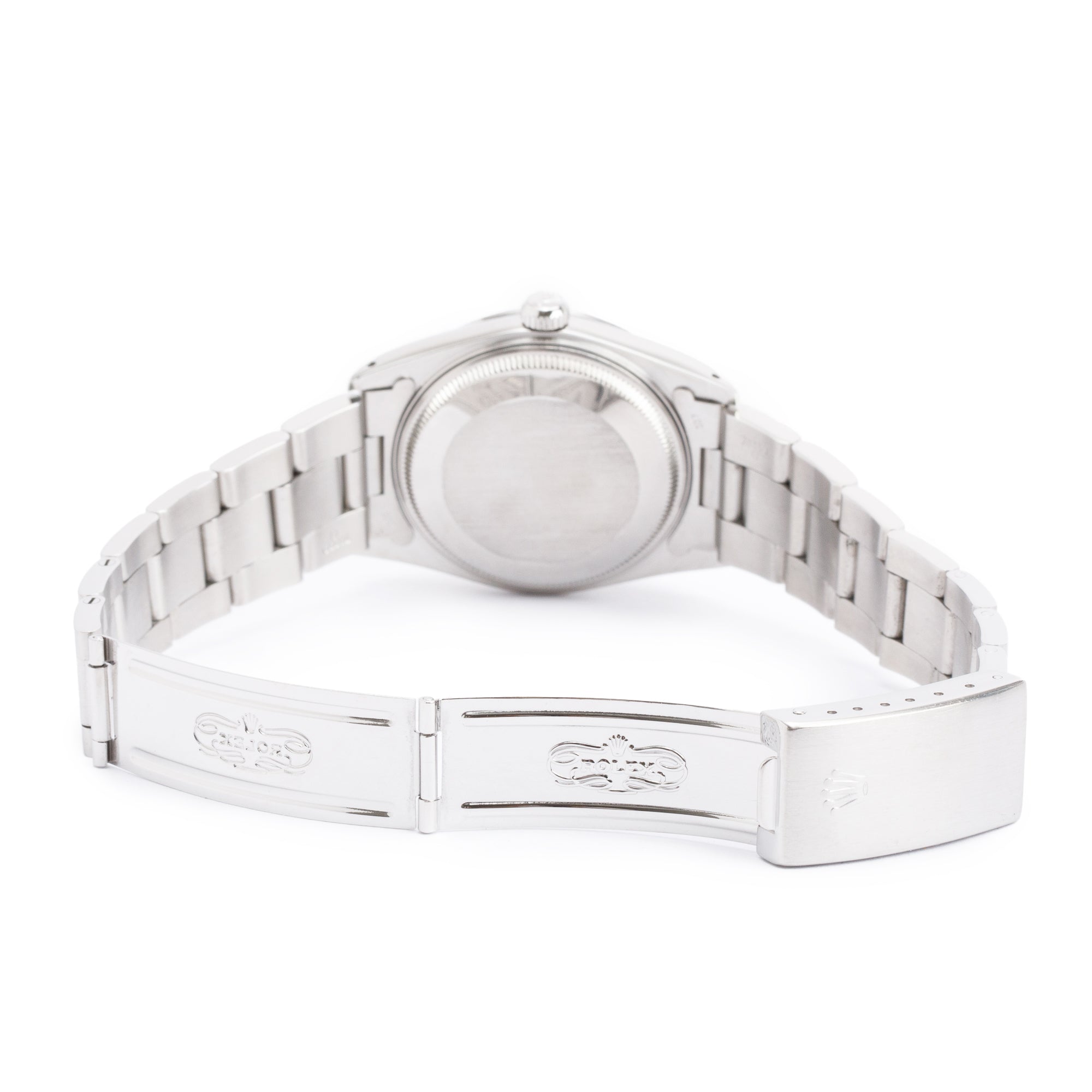 Rolex Stainless Steel Air King Date 34 MM Watch 5700N