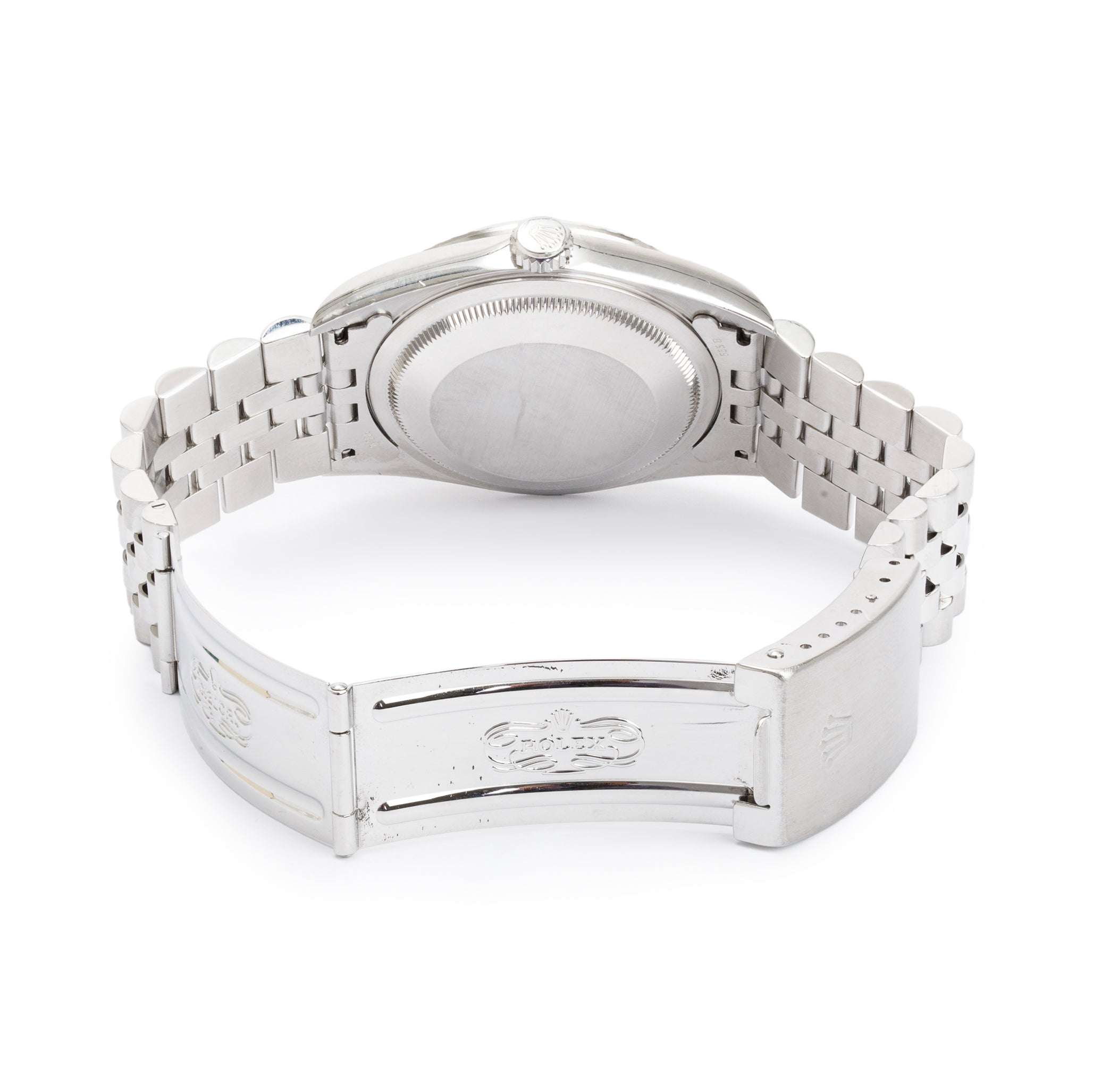 Rolex Stainless Steel Datejust 36 MM Automatic Watch w/ Box & Papers