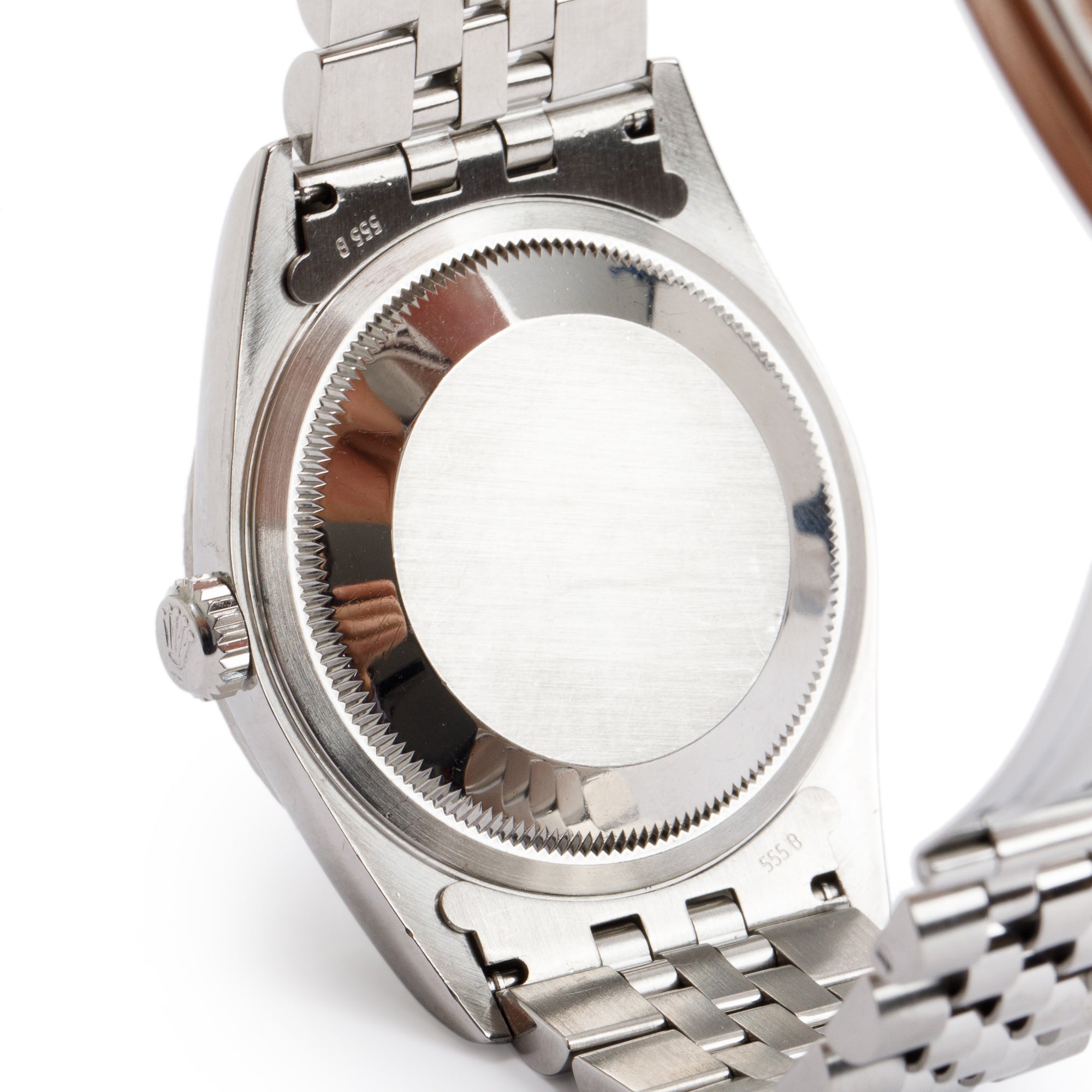 Rolex Stainless Steel Datejust 36 MM Automatic Watch w/ Box & Papers