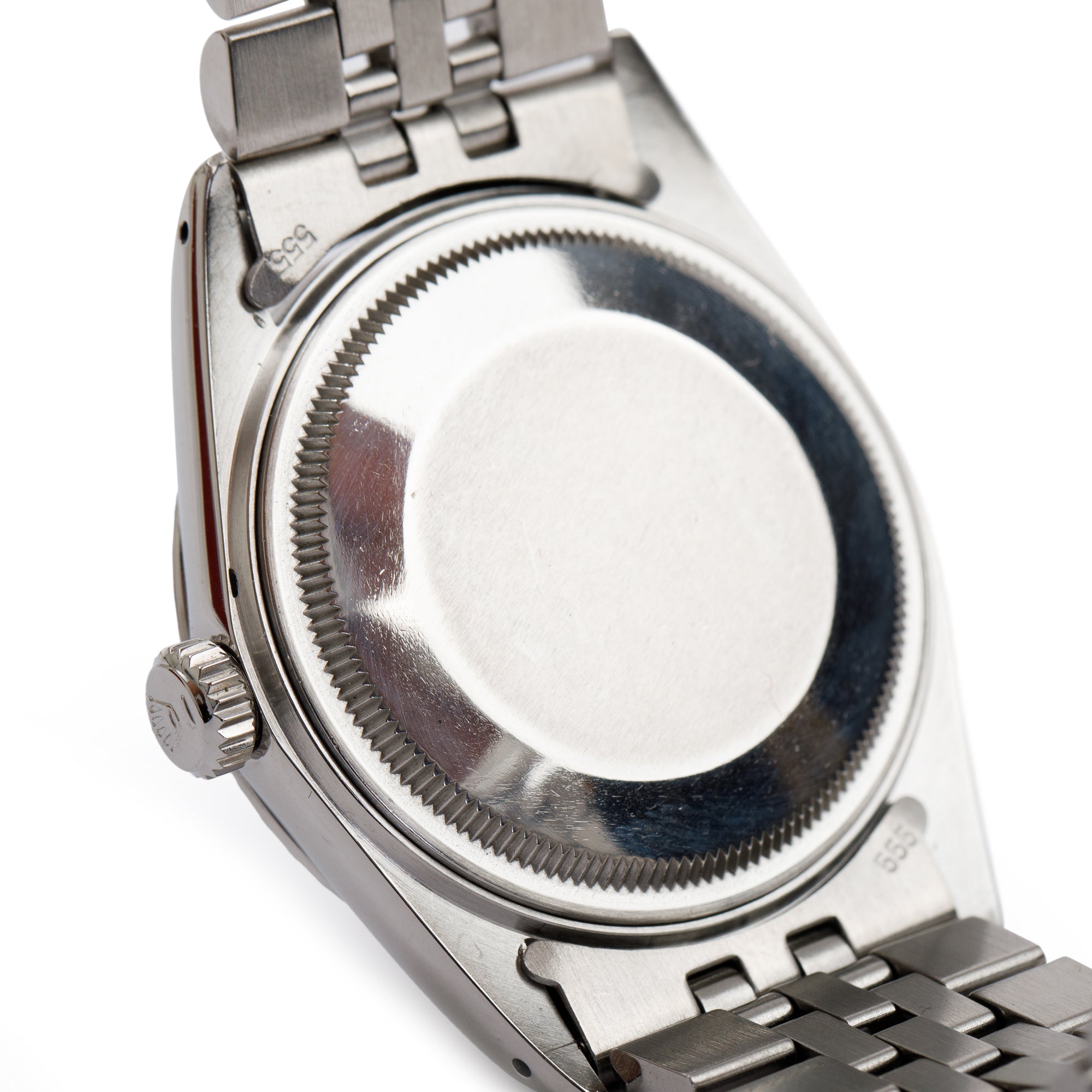 Rolex Stainless Steel Datejust 36 MM Automatic Watch w/ Service Card