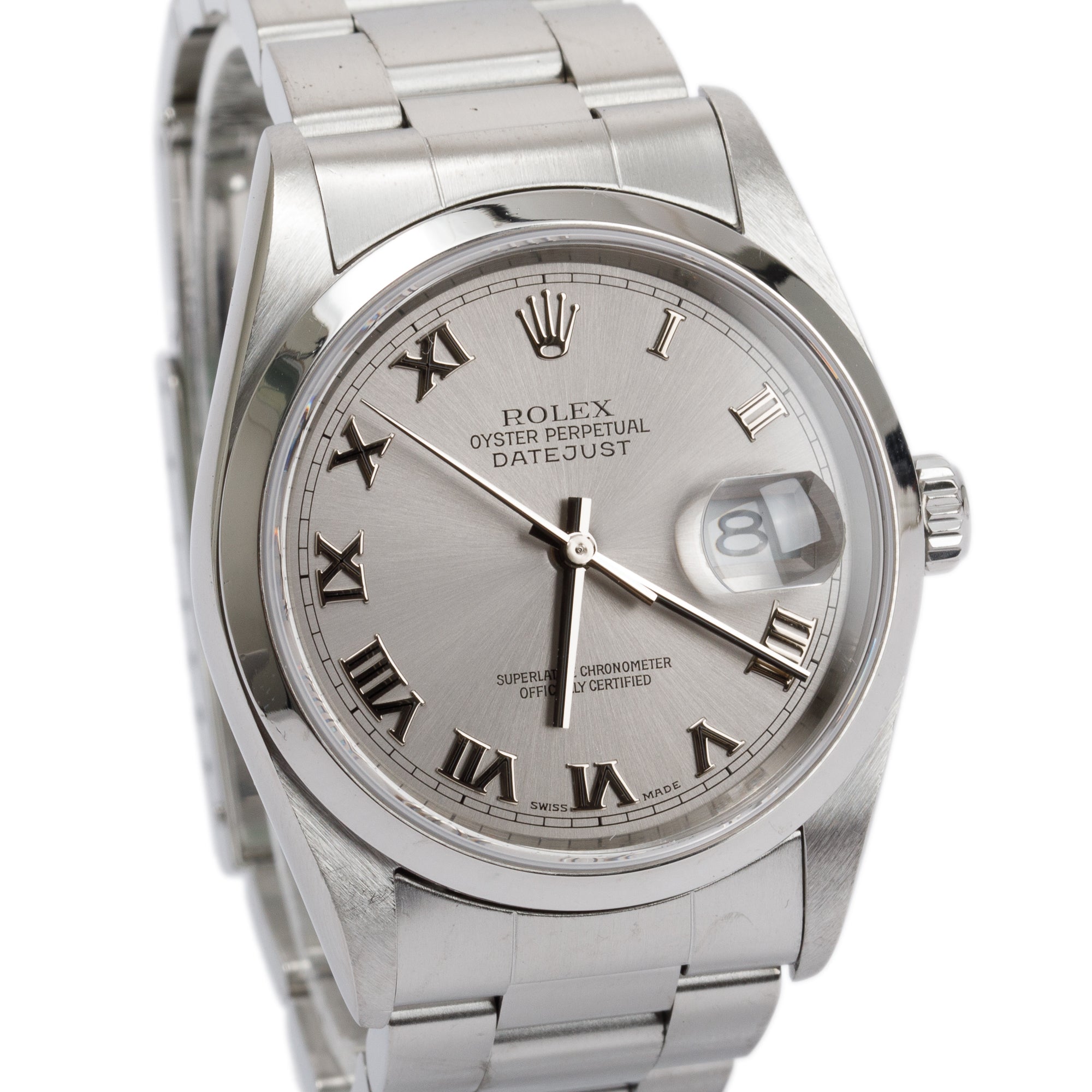 Rolex Stainless Steel Datejust 36 MM Watch