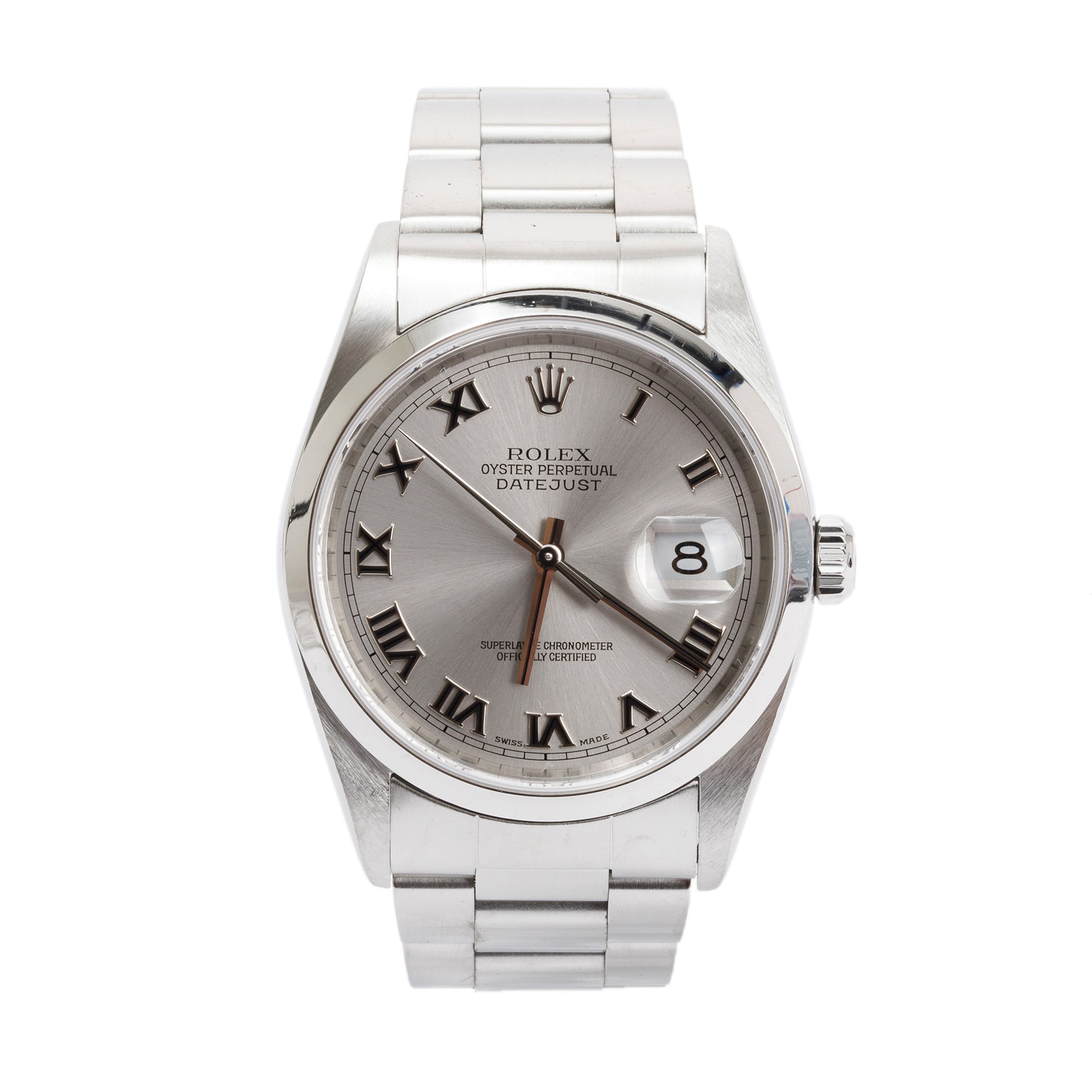 Rolex Stainless Steel Datejust 36 MM Watch